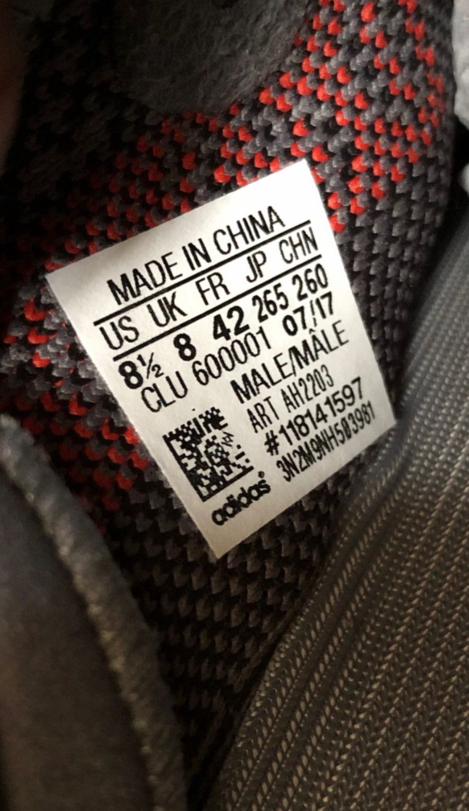 Yeezy Yeezy 350 black and blue Size US 8.5 / EU 41-42 - 10 Thumbnail