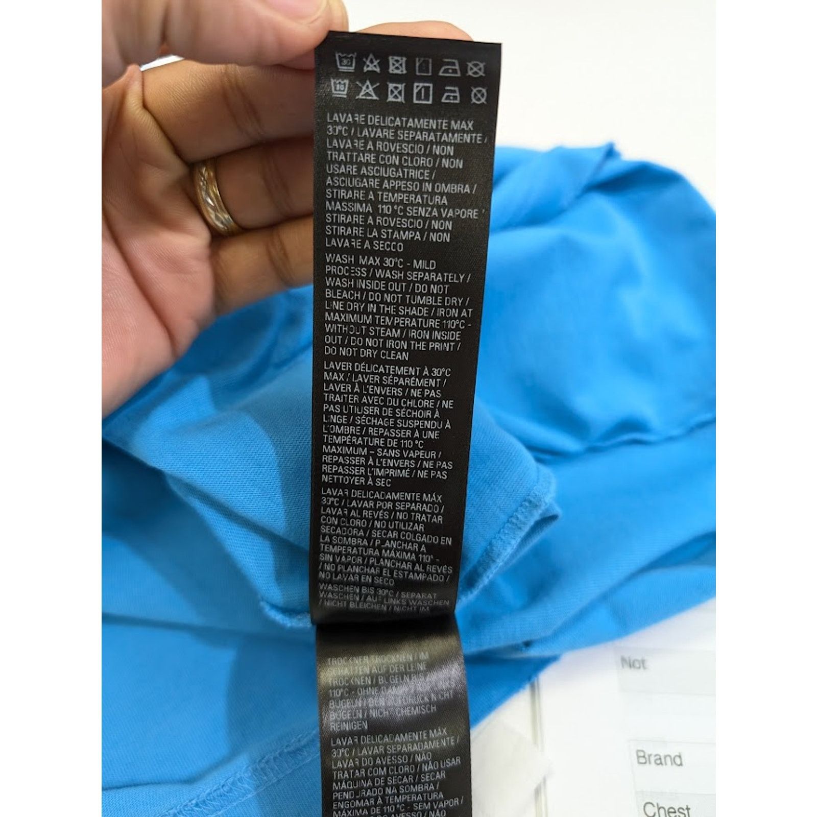 Balenciaga o1rshd1 Q:2 / Political Logo Large Fit T-Shirt Size US XL / EU 56 / 4 - 14 Thumbnail
