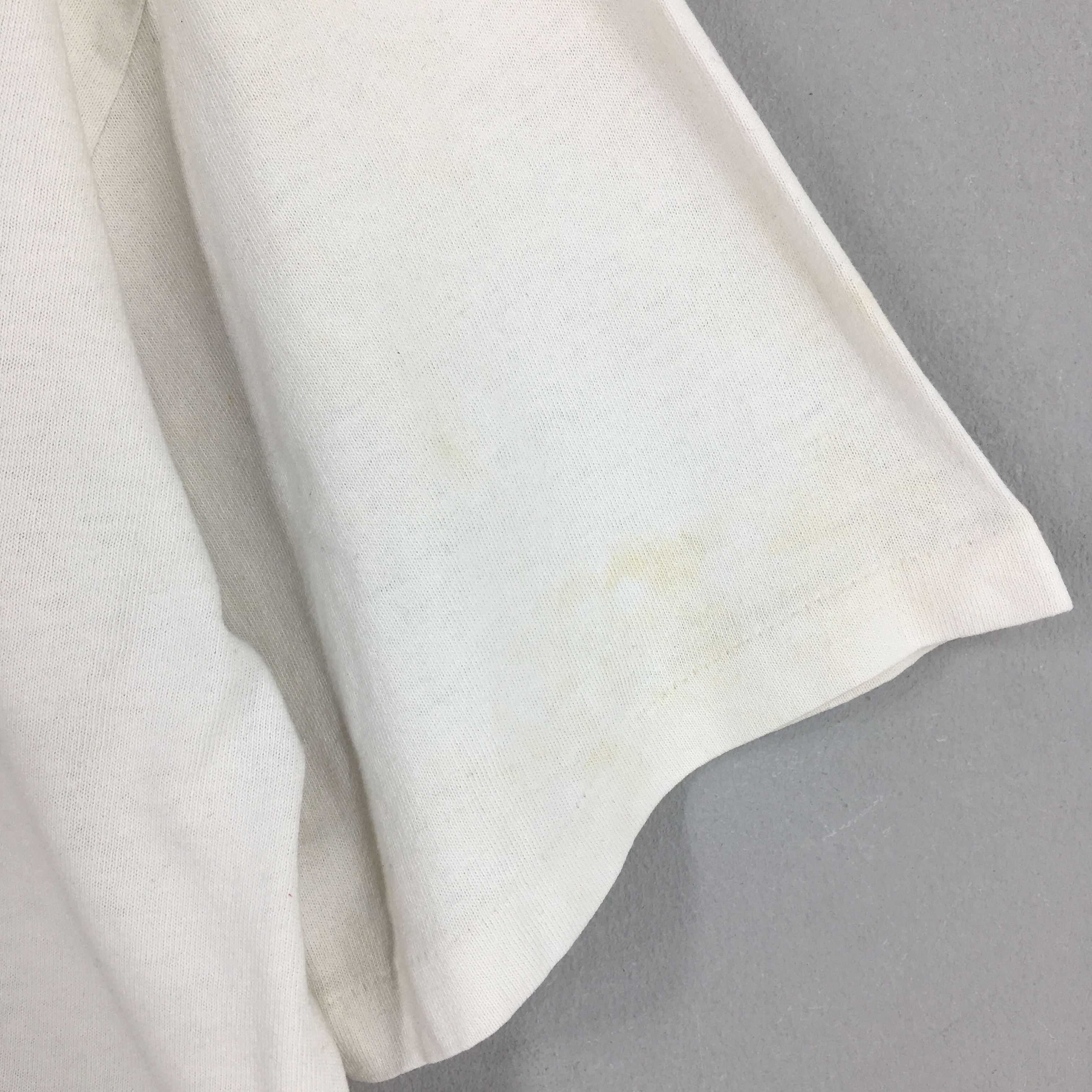 Stussy × Vintage Vintage 90s Stussy Usa Skater White T shirt Medium Size US M / EU 48-50 / 2 - 8 Thumbnail