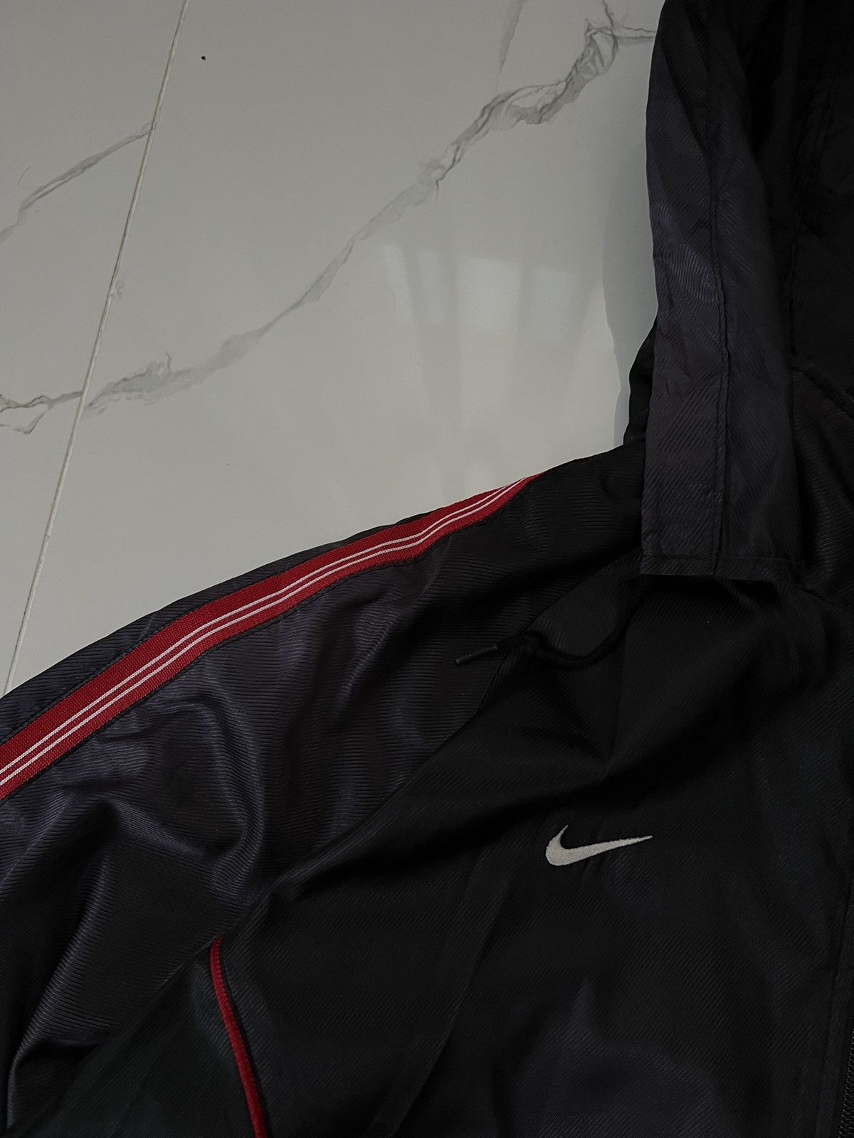 Nike × Vintage 90's NIKE RETRO DOUBLE SWOOSH Y2K TRACK JACKET GORPCORE Size US M / EU 48-50 / 2 - 4 Thumbnail