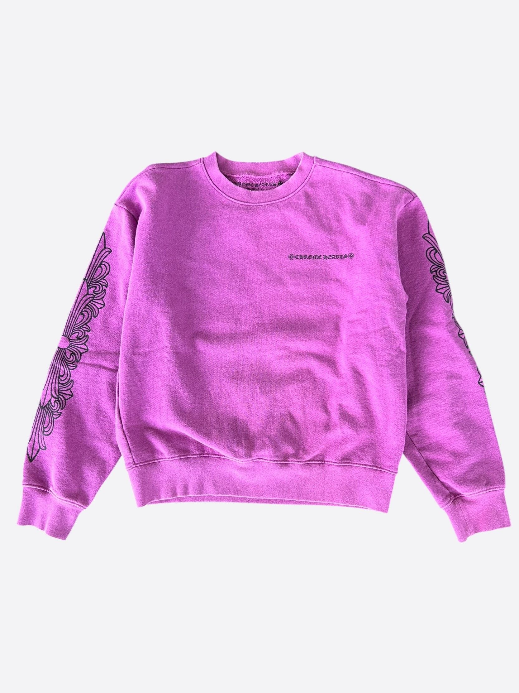 Chrome Hearts Chrome Hearts Matty Boy Purple Spider Web Sweater Size US S / EU 44-46 / 1 - 1 Thumbnail