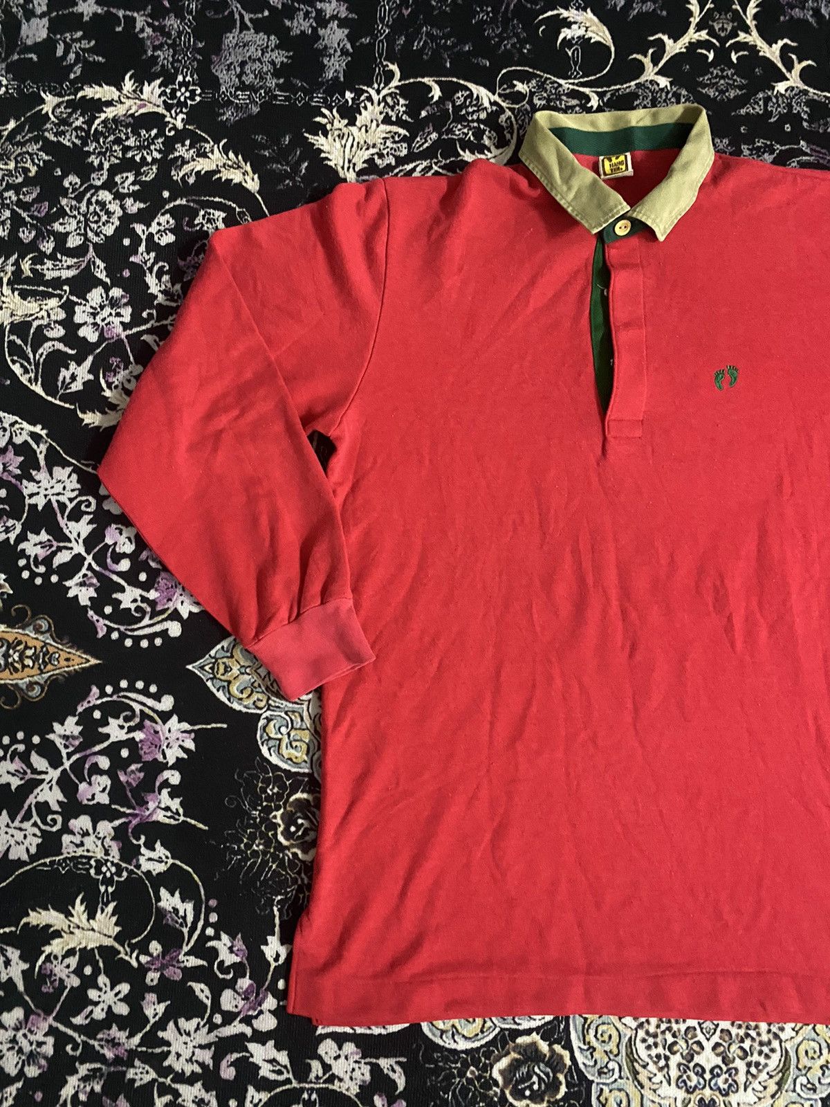 Hang Ten × Vintage Vintage Hang ten Longsleeve Single Stich colar 🚀 Size US L / EU 52-54 / 3 - 4 Thumbnail