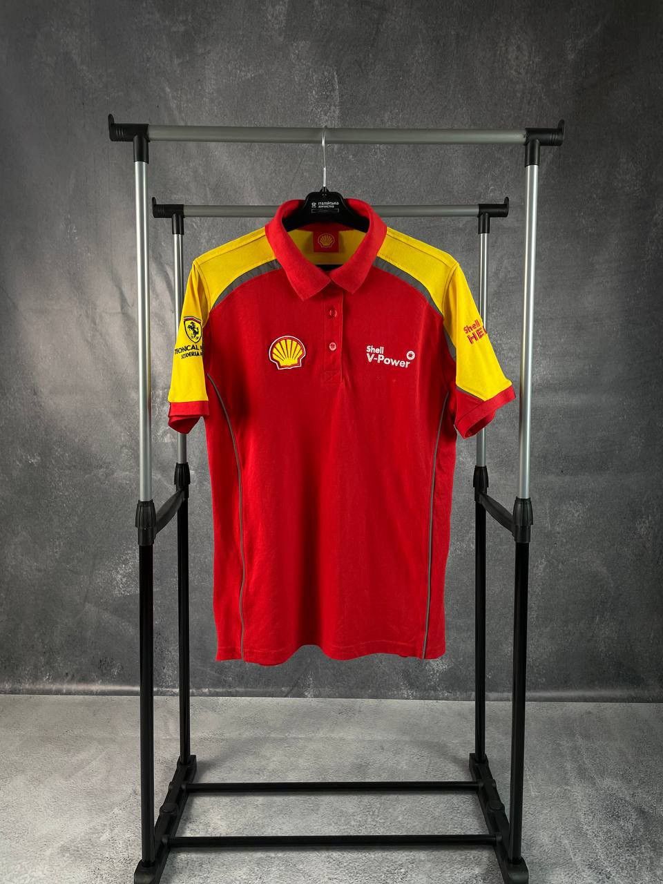 Ferrari × Vintage Vintage Ferrari polo T-shirt Size US S / EU 44-46 / 1 - 1 Thumbnail