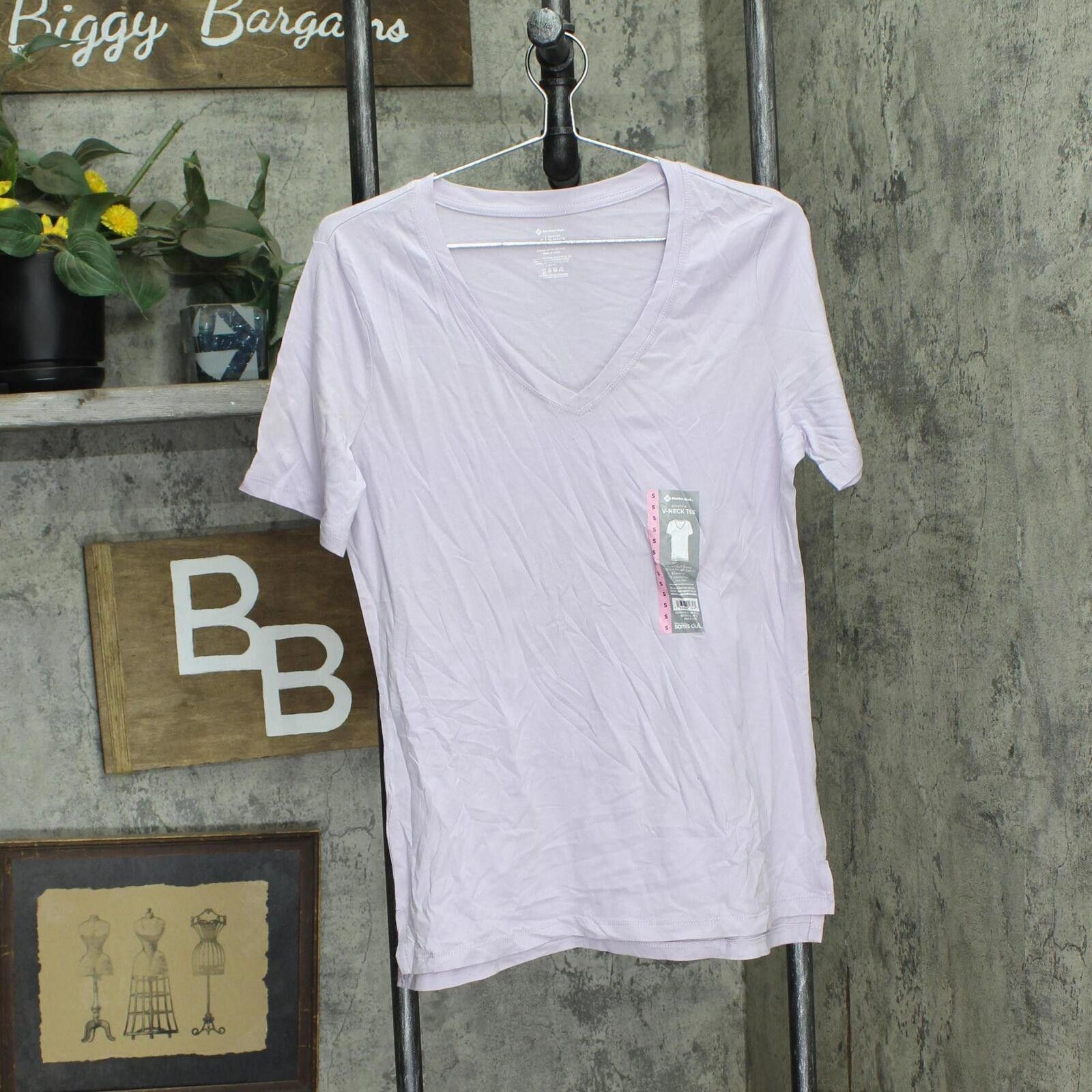 Other NWT Member's Mark T-Shirt Tee DLT4876S S Wisteria Purple Size S / US 4 / IT 40 - 1 Thumbnail