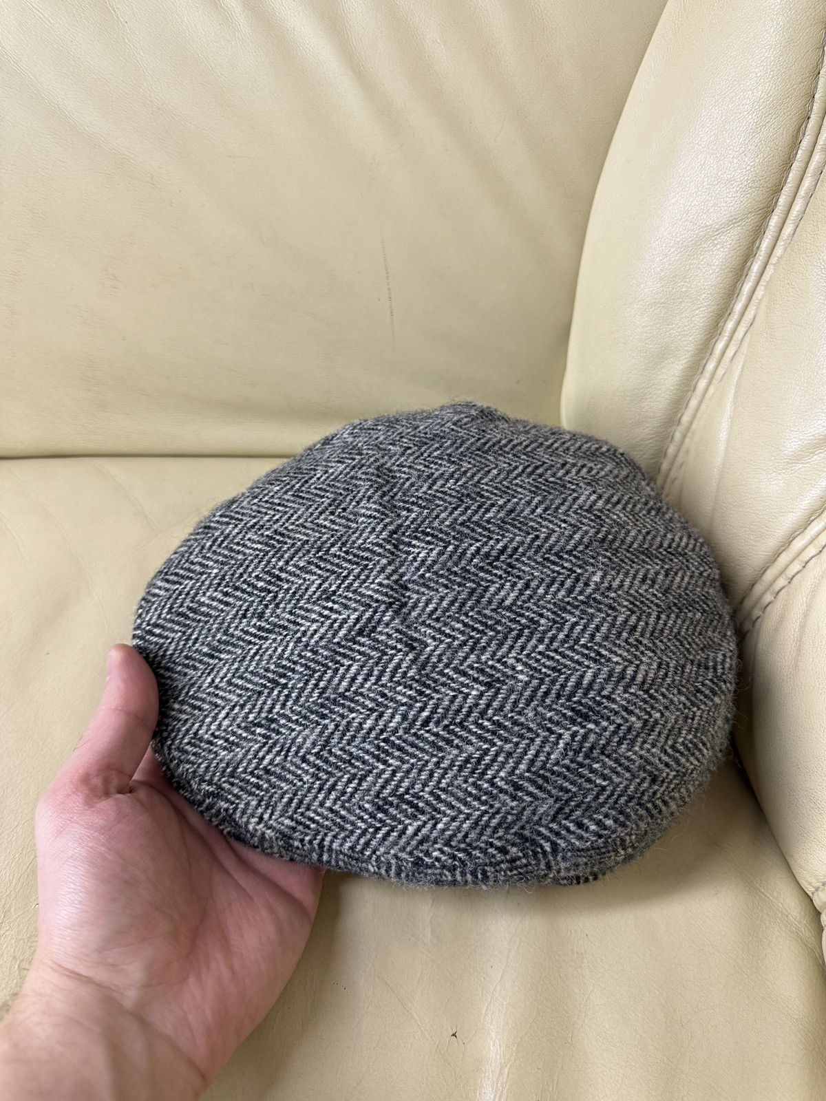 Harris Tweed Vintage harris tweed flat cap wool tweed Size ONE SIZE - 3 Thumbnail