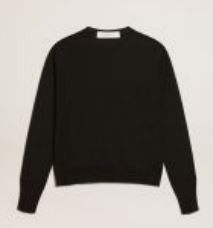 Golden Goose GOLDEN GOOSE Women Sweater GWP00952P000665 90100 BLACK Size S / US 4 / IT 40 - 1 Thumbnail