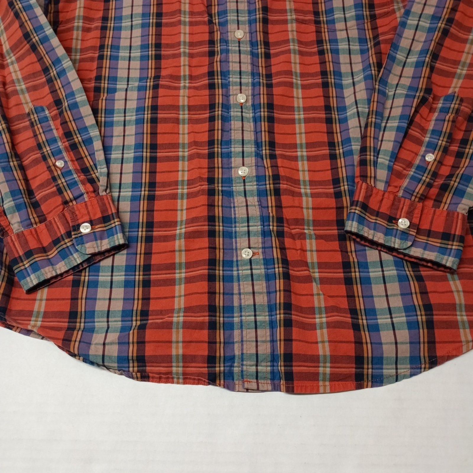 St. Johns Bay St. Johns Bay Comfort Stretch Men's Size XL Multi Plaid Size US XL / EU 56 / 4 - 2 Thumbnail