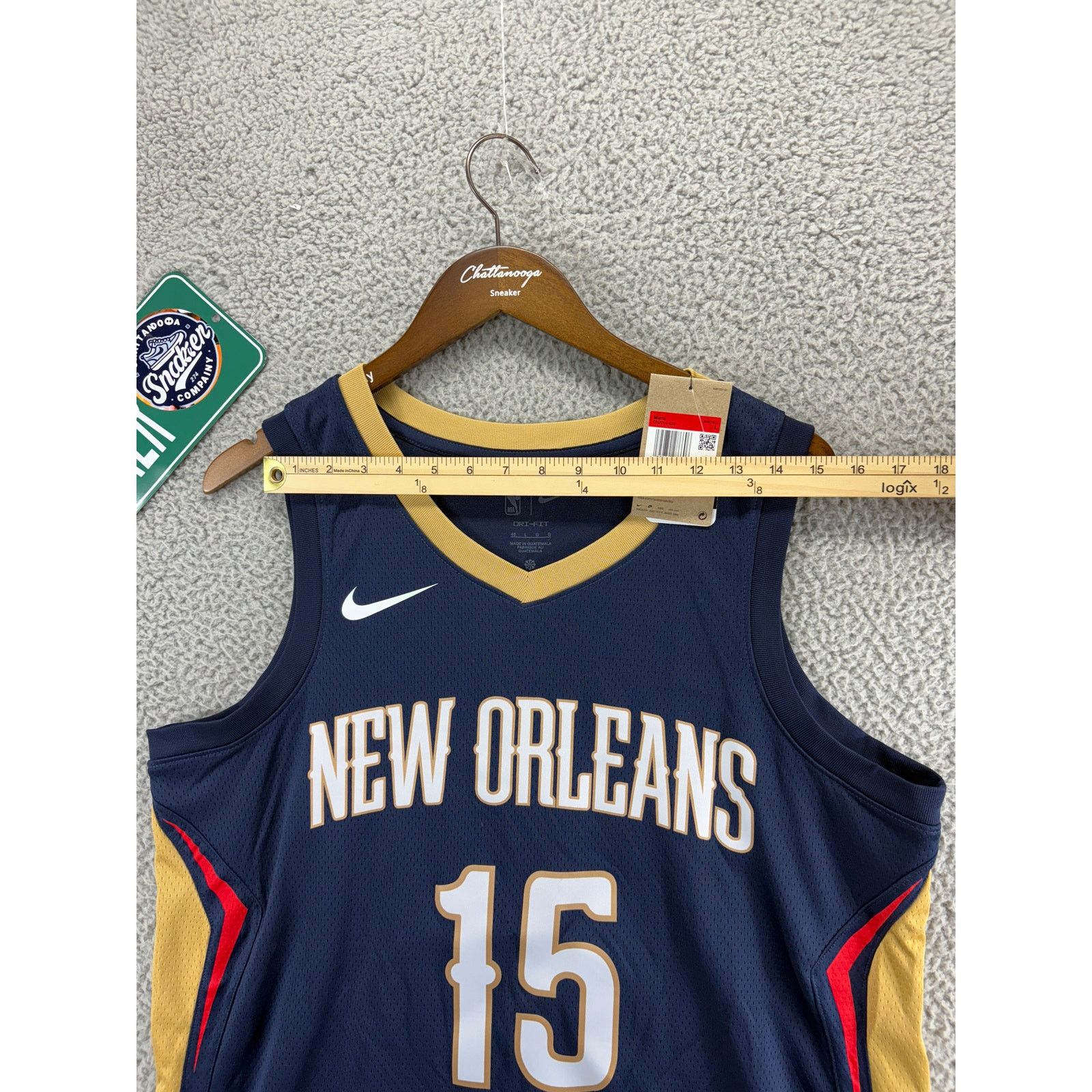 Nike Nike x New Orleans Pelicans Jersey Alvarado 15 Mens Large L Size US L / EU 52-54 / 3 - 3 Thumbnail