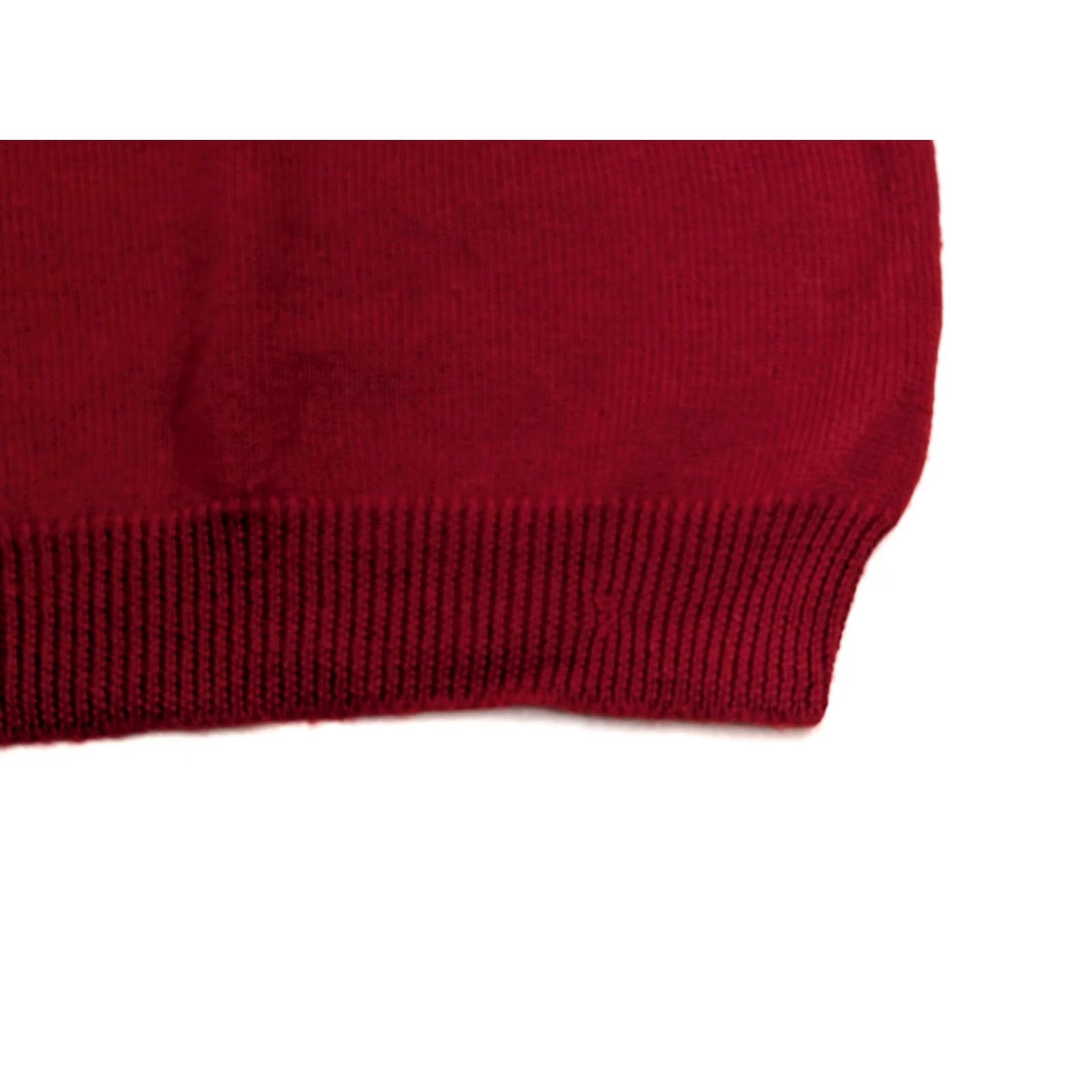 Abercrombie & Fitch VINTAGE Abercrombie & Fitch Sweater Vest Mens XL Red 100% Wool V-Neck Knit Classic Wool Knit Vintage Style Logo Knit Size US XL / EU 56 / 4 - 5 Thumbnail