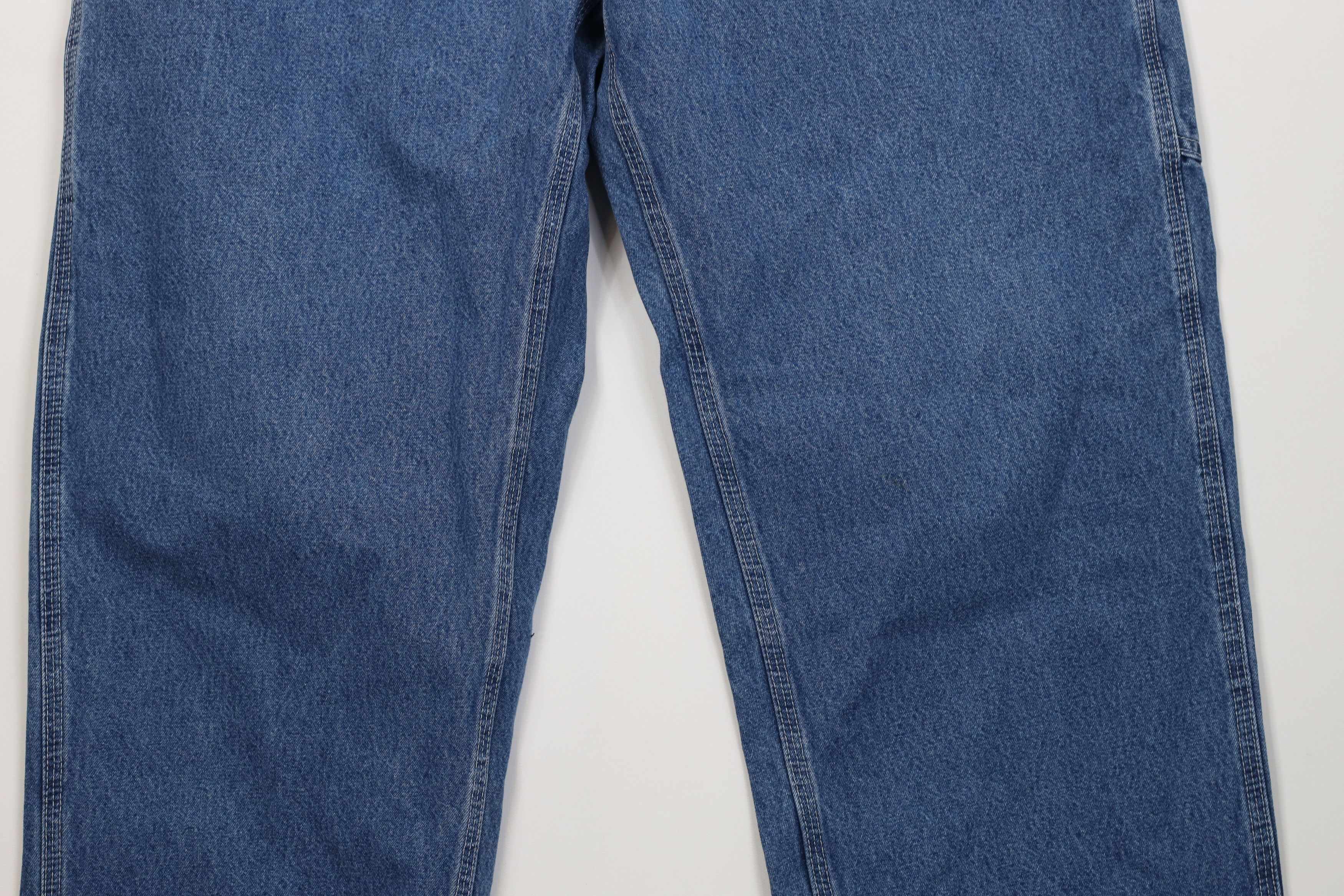 Carhartt Vintage Y2K Carhartt Wide Leg Dungaree Denim Jeans Cotton Size US 38 / EU 54 - 4 Thumbnail