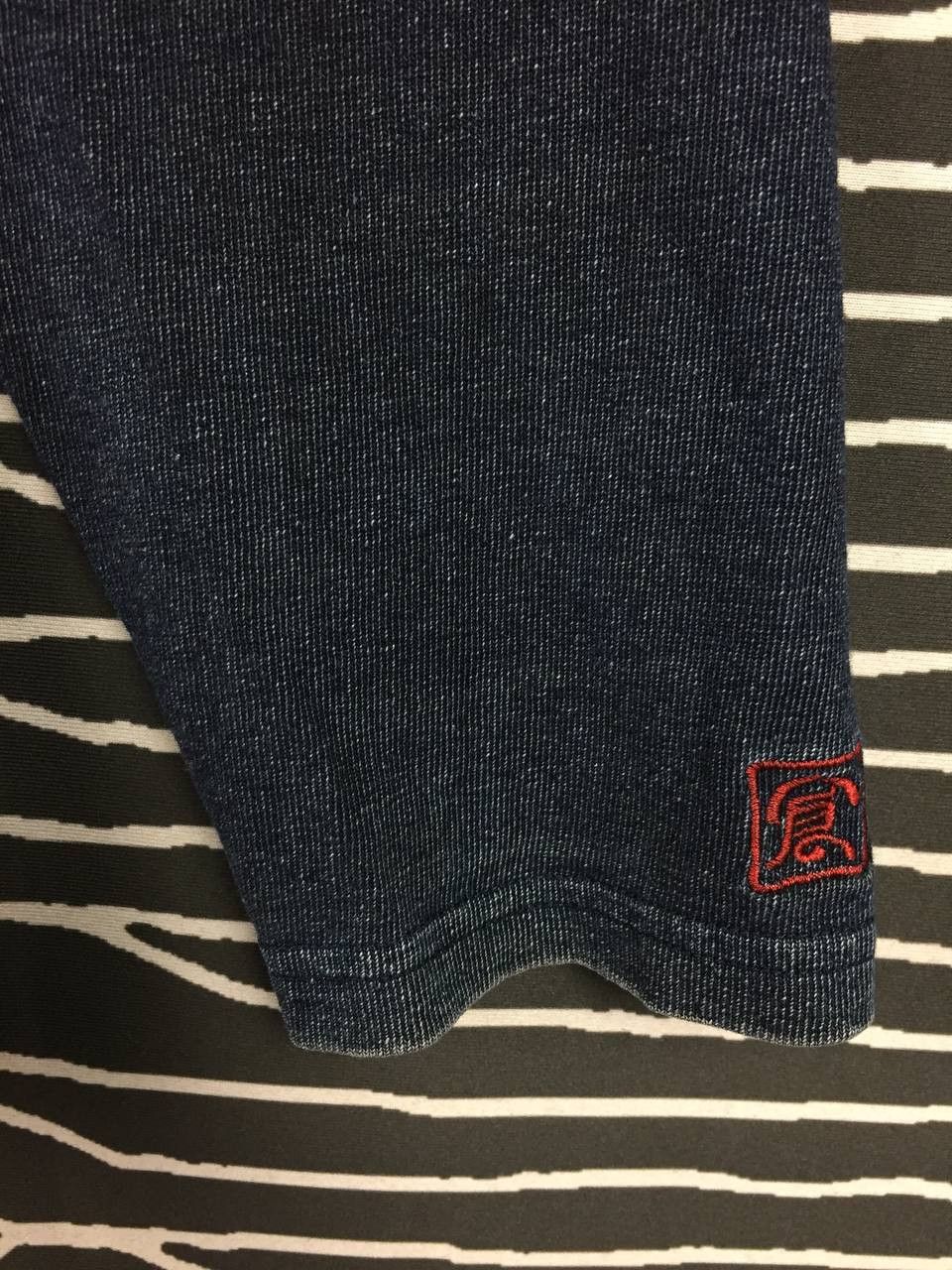 Japanese Brand Concept by Eternal Floral Patchwork Sashiko-Style Henley Tee Size US M / EU 48-50 / 2 - 6 Thumbnail