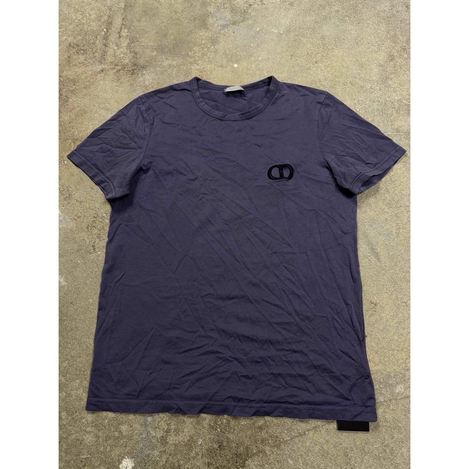 Dior Dior Tee CD Purple Blue Used Medium Size US M / EU 48-50 / 2 - 1 Thumbnail