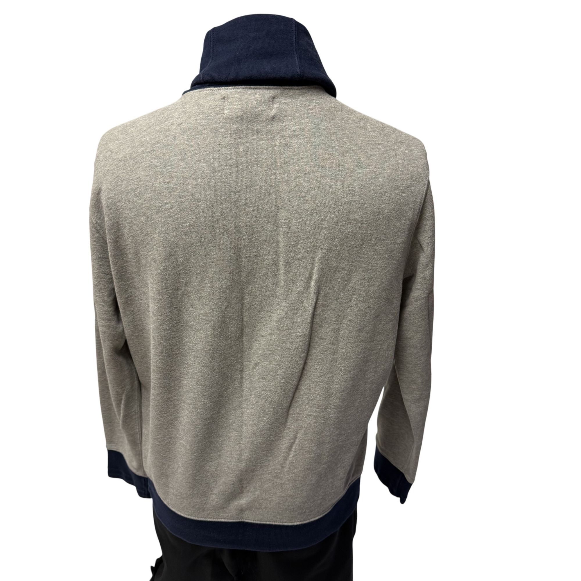 Polo Ralph Lauren Vtg Ralph Lauren Pullover Shawl Collar Polo LOGO Sweatshirt Size US M / EU 48-50 / 2 - 4 Thumbnail