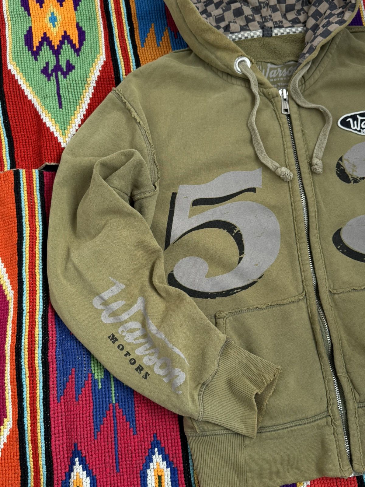 Vintage Vintage Carbon Hoodie by Warson Motors (Ferarri nascar) Size US M / EU 48-50 / 2 - 2 Thumbnail
