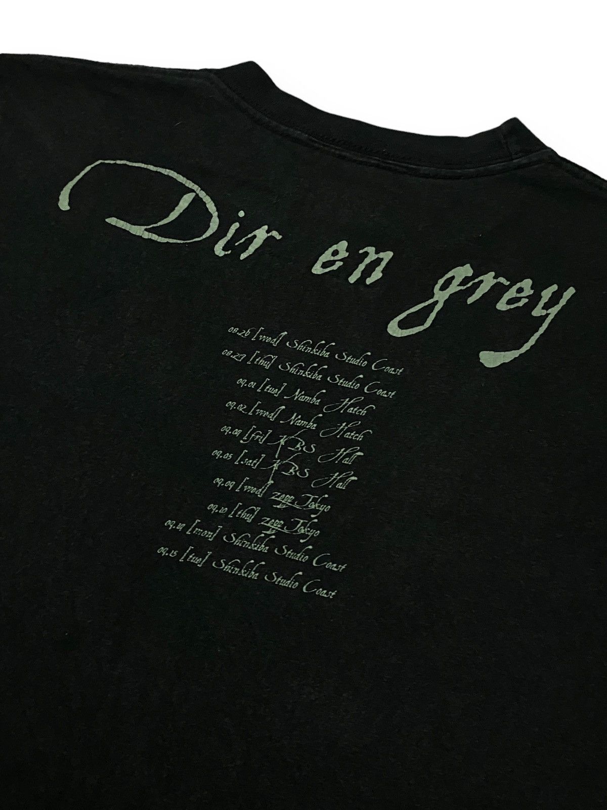 Band Tees × Japanese Brand DEADLY CLARIS DIR EN GREY JAPANESE BAND TSHIRT Size US S / EU 44-46 / 1 - 9 Thumbnail