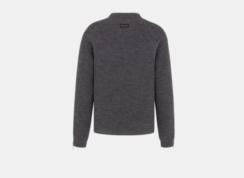 Dior o1w1db10525 493M63 Couture Sweater in Gray Size US M / EU 48-50 / 2 - 2 Thumbnail
