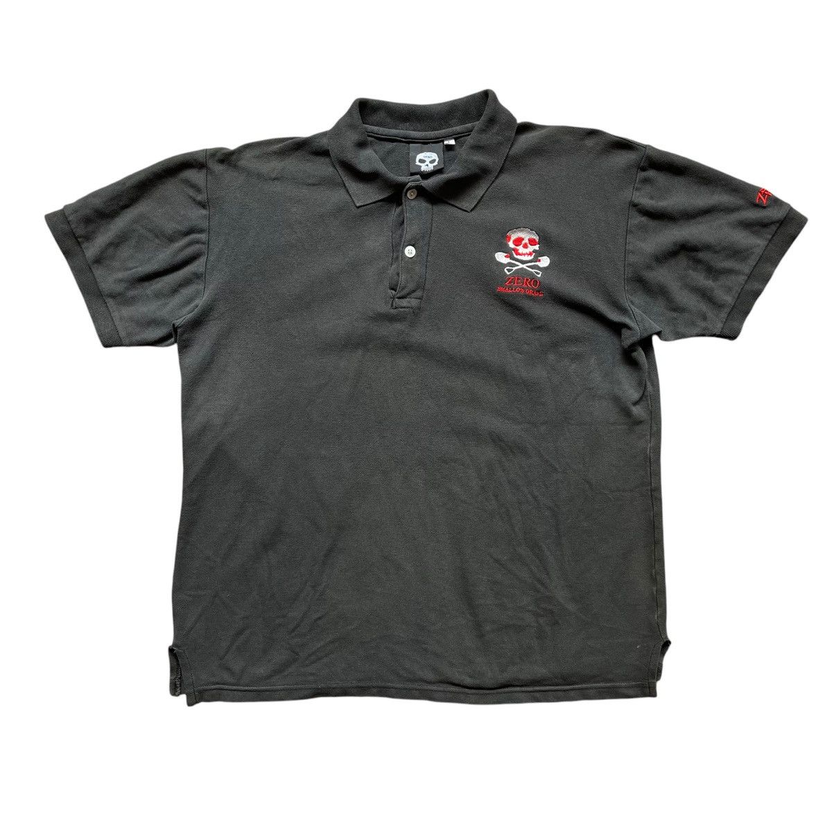 Vintage Vintage Zero Skateboard Polo Shirt Size US L / EU 52-54 / 3 - 1 Thumbnail