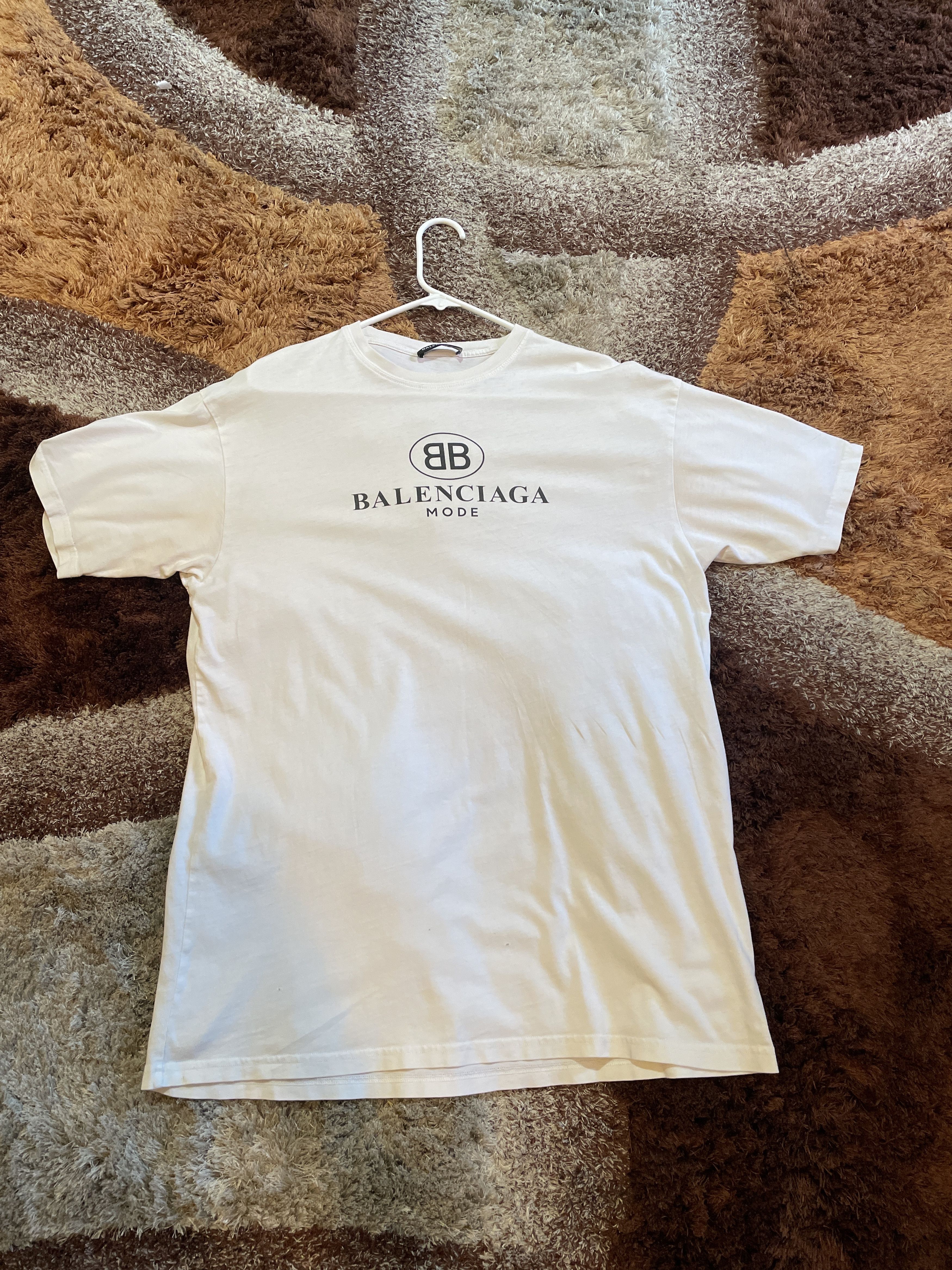 Balenciaga Balenciaga BB Logo White Tee Size US XXS / EU 40 - 1 Thumbnail