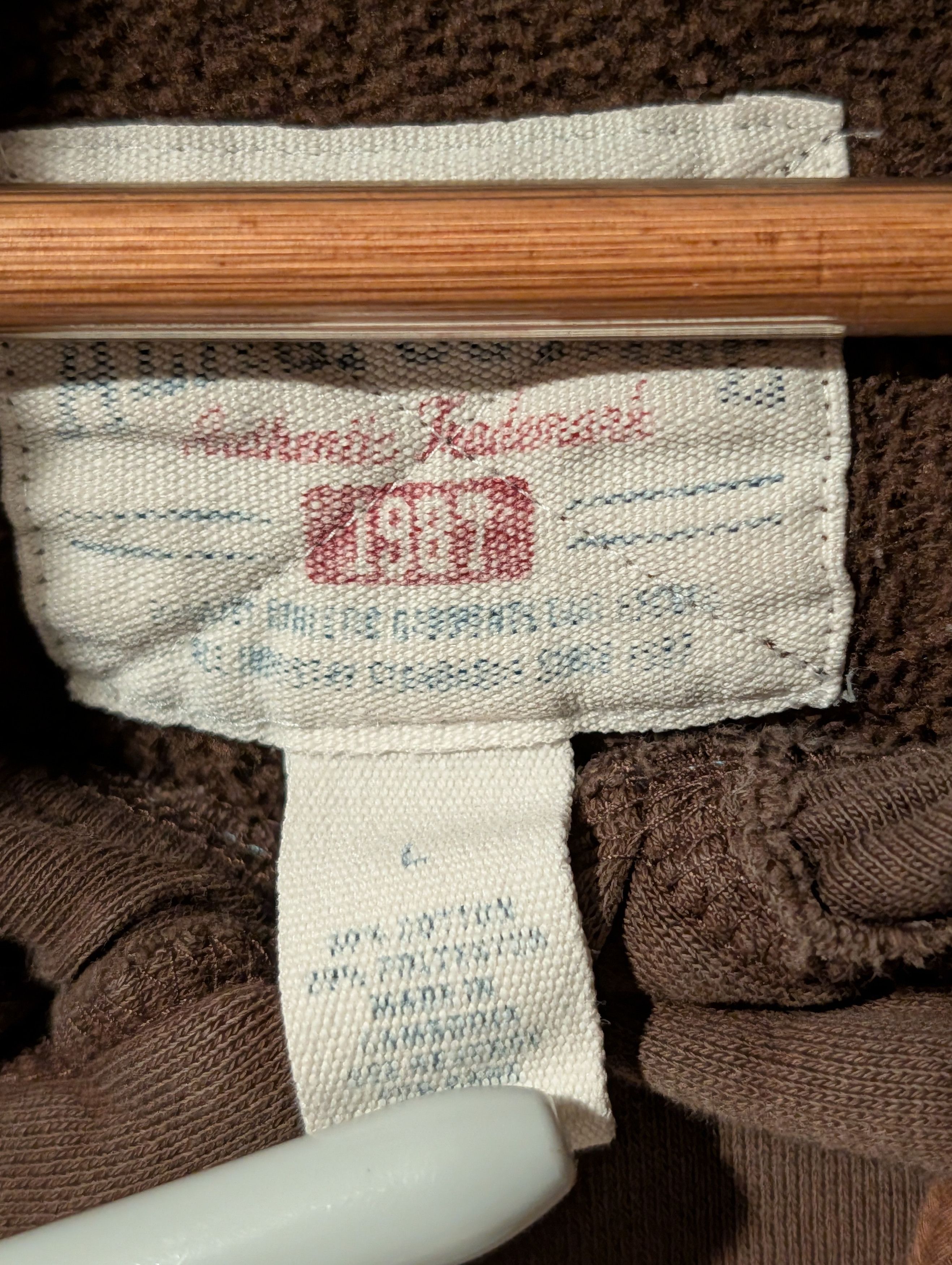 Abercrombie & Fitch VTG Abercrombie & Fitch Hoodie Brown Blue Spellout Y2K Size US L / EU 52-54 / 3 - 3 Thumbnail
