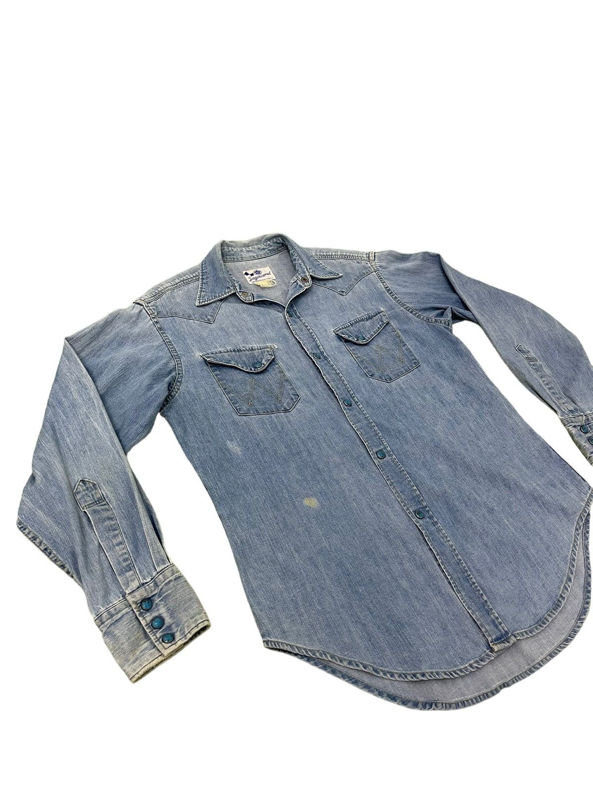 Sugar Cane Western Shirt Sugar Canes 5🟩6 Size US M / EU 48-50 / 2 - 2 Thumbnail