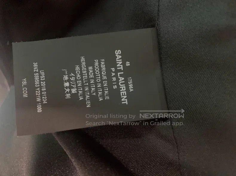 Saint Laurent Paris Saint Laurent Paris jacket Size US M / EU 48-50 / 2 - 6 Thumbnail