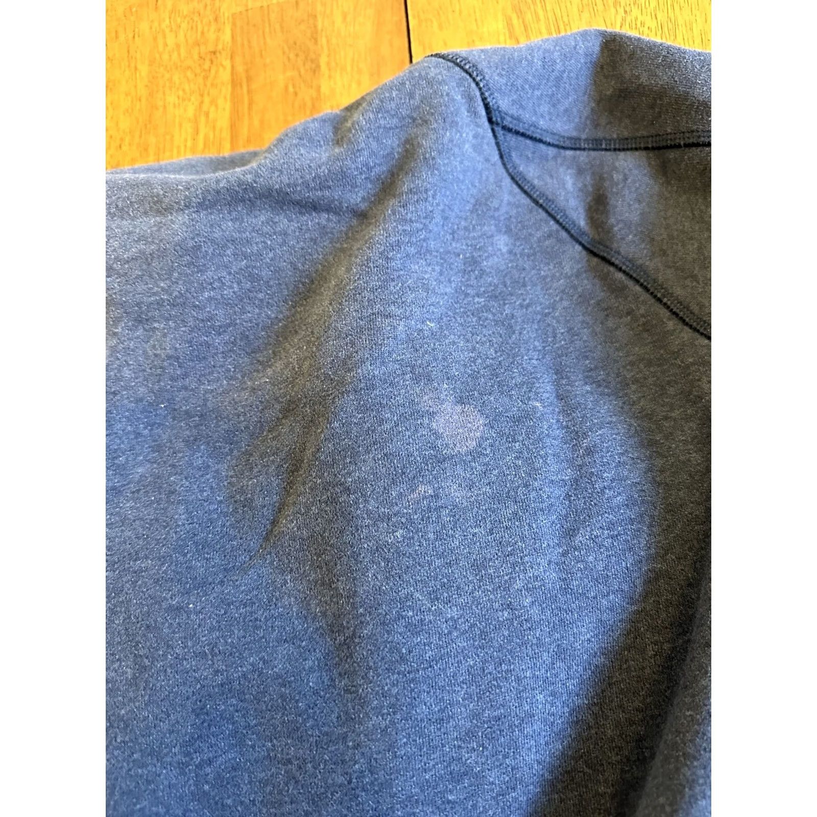 Lululemon Lululemon Full Zip Hoodie Sweatshirt Large Cargo Navy Blue Womens Regular Zip Hooded Pockets Activewear Size L / US 10 / IT 46 - 7 Thumbnail
