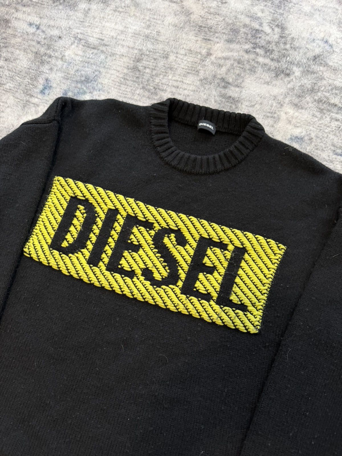 Diesel Diesel Logo Sweater Size US M / EU 48-50 / 2 - 2 Thumbnail