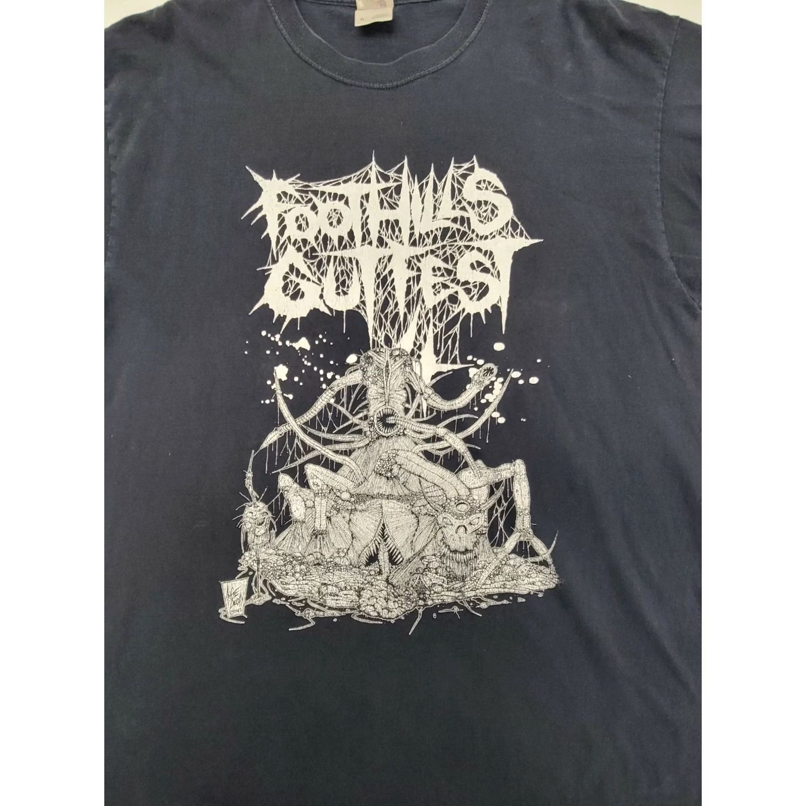 Vintage Foothills Gutfest Black Band Tour Graphic T Shirt Men's XL 2012 Size US XL / EU 56 / 4 - 3 Thumbnail