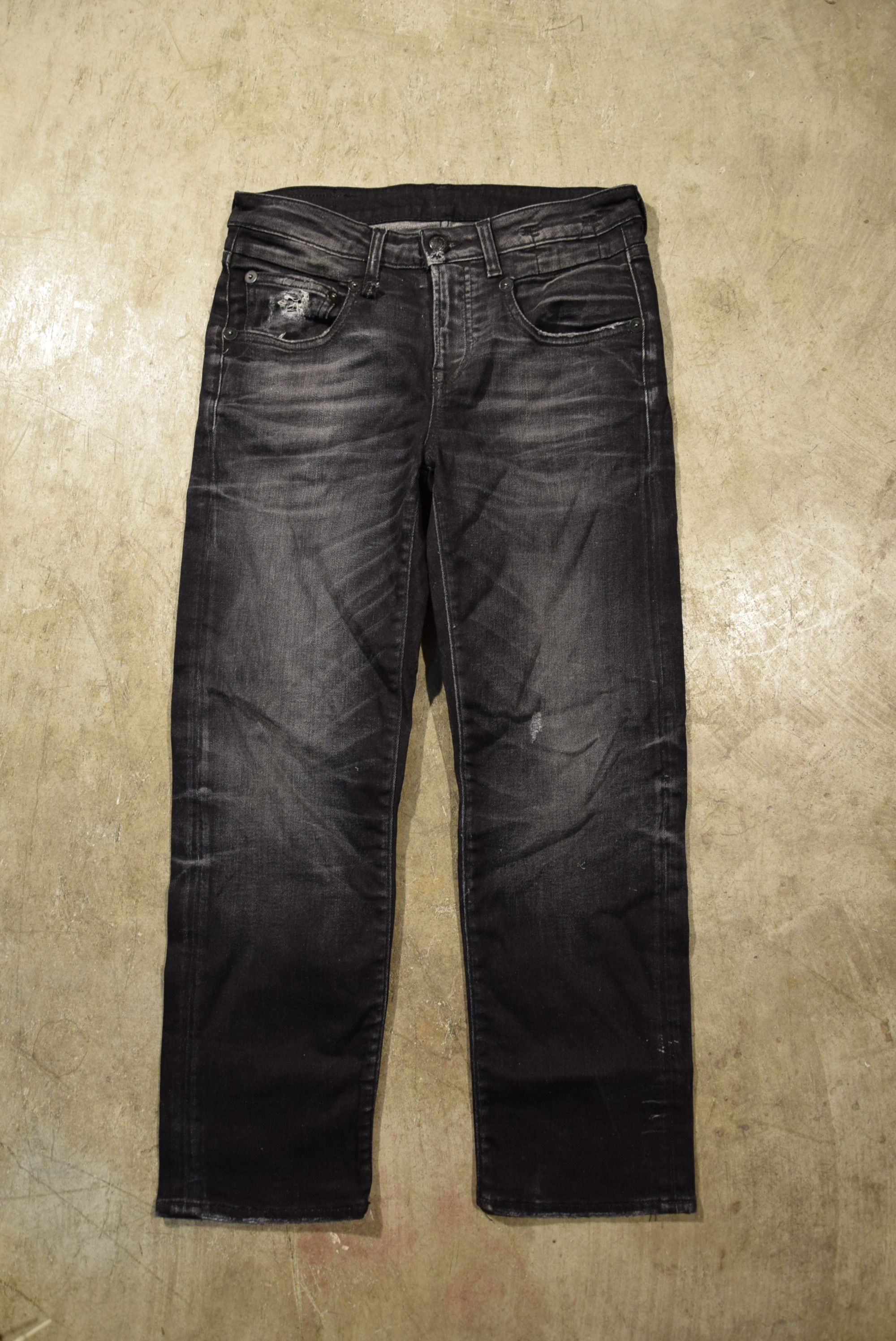 Designer × R13 R13 Boy Straight Jeans Size 27" / US 4 / IT 40 - 1 Thumbnail