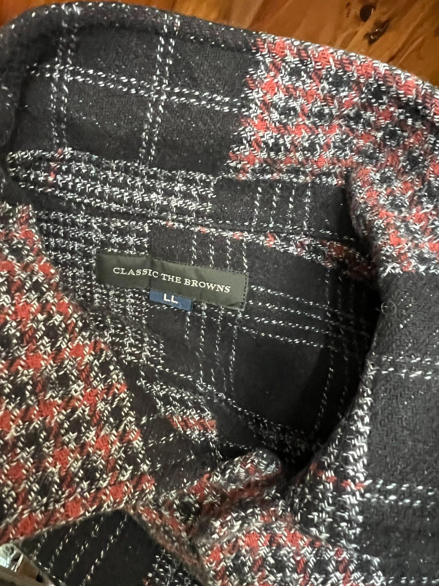 Joe Browns The Browns Plaid Shirt Jacket Size US L / EU 52-54 / 3 - 8 Thumbnail