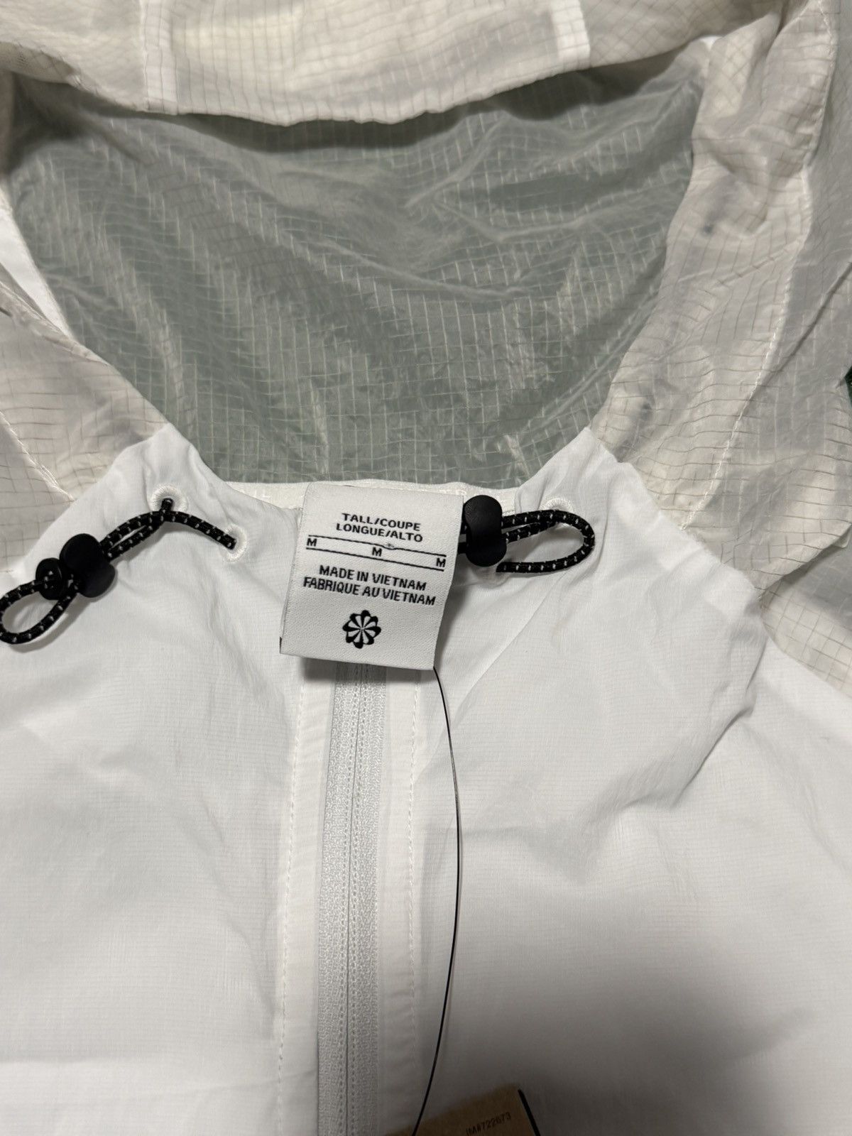 Nike Nike Trail Aireez Packable Jacket White Windbreaker Sweater Size US M / EU 48-50 / 2 - 3 Thumbnail