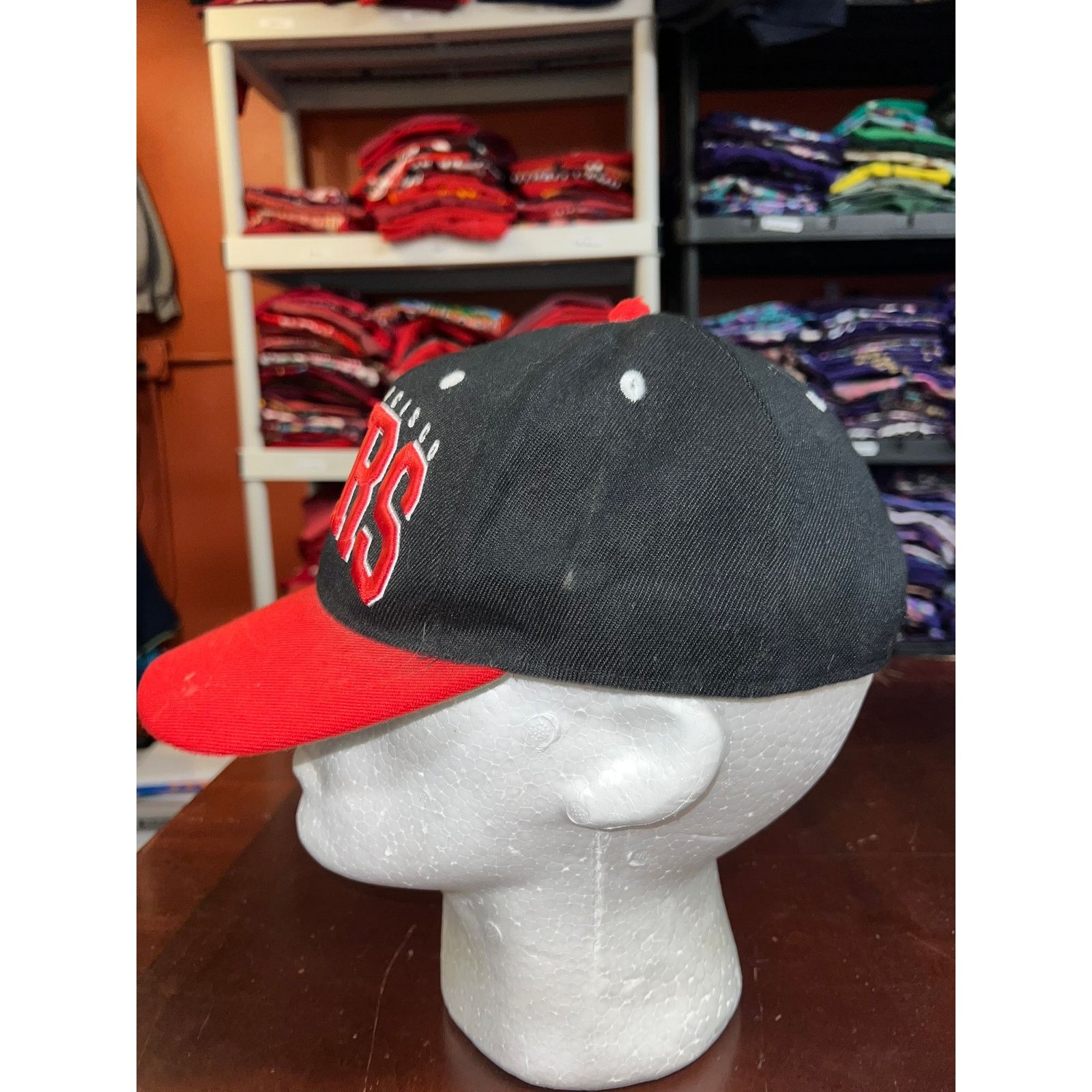 NFL San Francisco 49ers Hat NFL Team Apparel Snapback Stained Size ONE SIZE - 4 Thumbnail