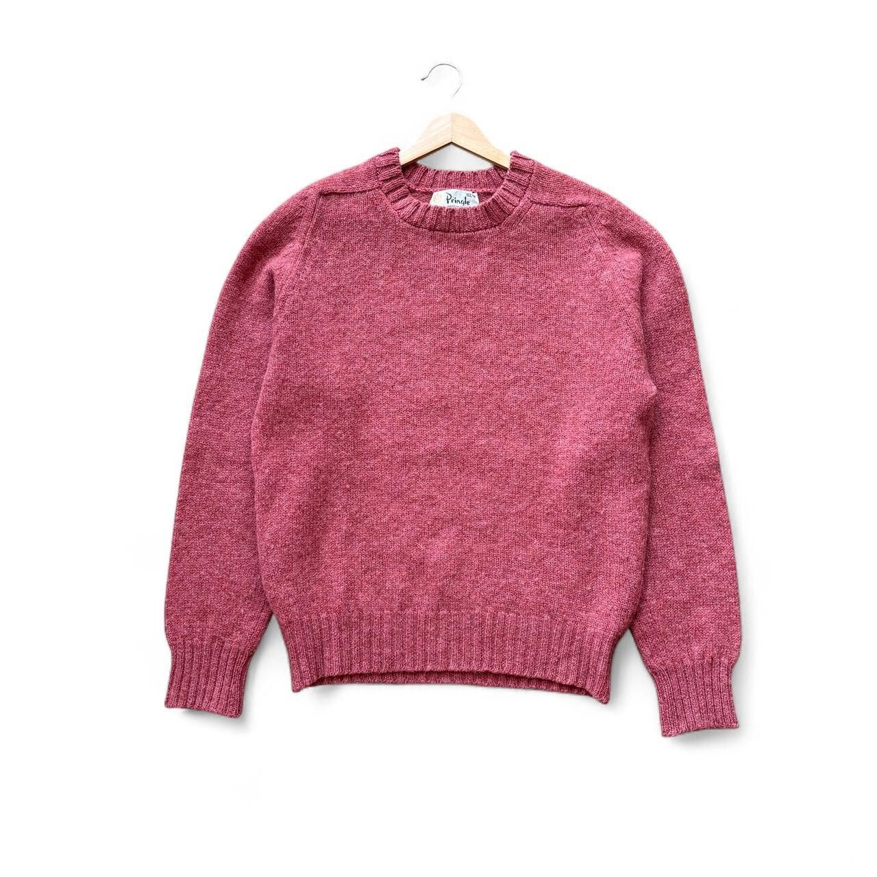 Pringle Of Scotland Vintage Pringle of Scotland raspberry wool shaggy sweater M Size US M / EU 48-50 / 2 - 7 Thumbnail