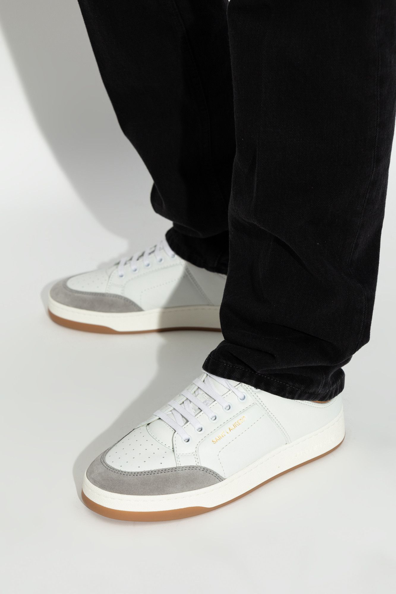 Saint Laurent Paris o1w1db10526 799977 SL/61 Sneakers in Smooth Leather Size US 10 / EU 43 - 2 Thumbnail