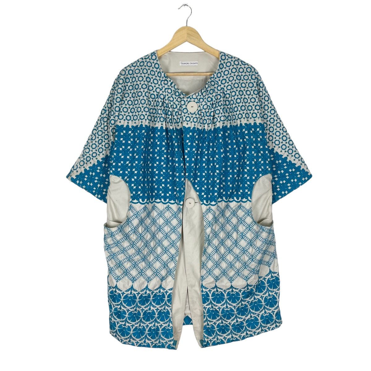 Tsumori Chisato ☀️TSUMORI CHISATO IS FLOWERS KNITED JACKET Size M / US 6-8 / IT 42-44 - 2 Thumbnail