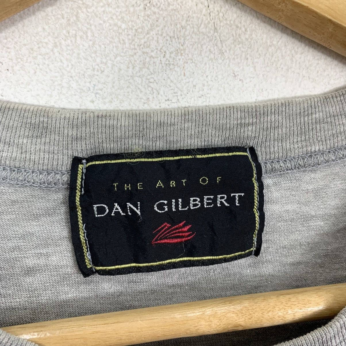 Vintage Vintage 90s The Art Of DAN GILBERT Jurassic Painting Tshirt Size US S / EU 44-46 / 1 - 5 Thumbnail