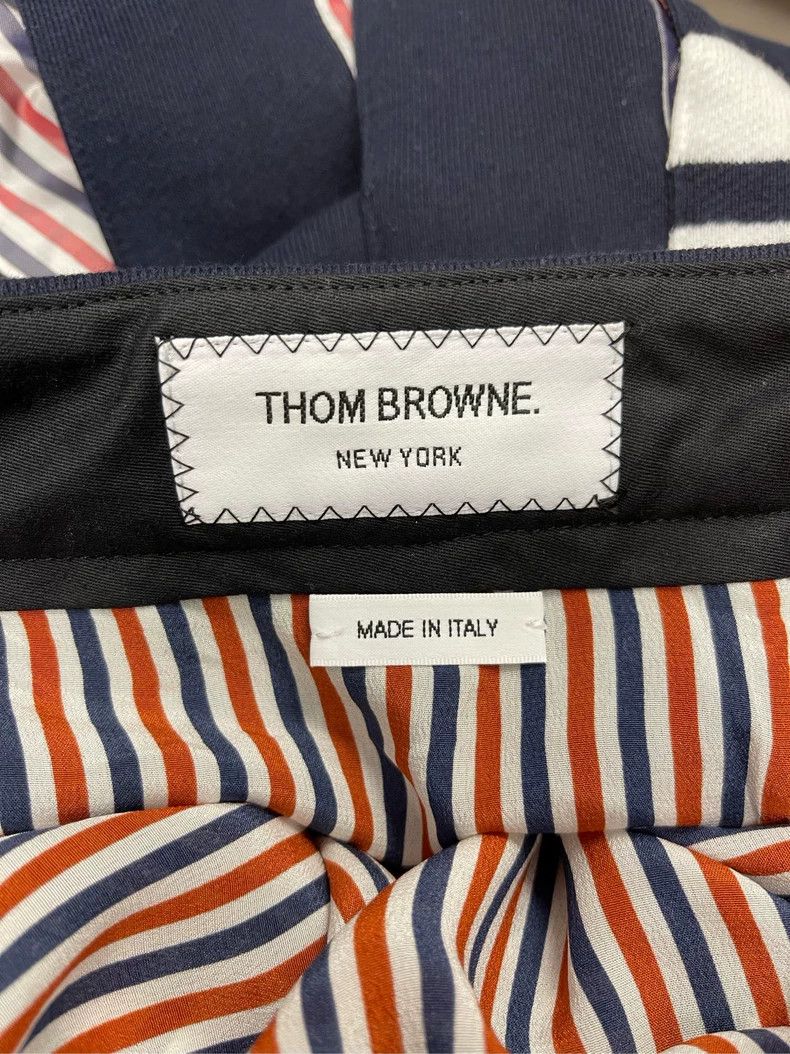 Thom Browne Thom Browne A Tibetan blue pleated skirt Size 24" / US 00 / IT 34 - 3 Thumbnail