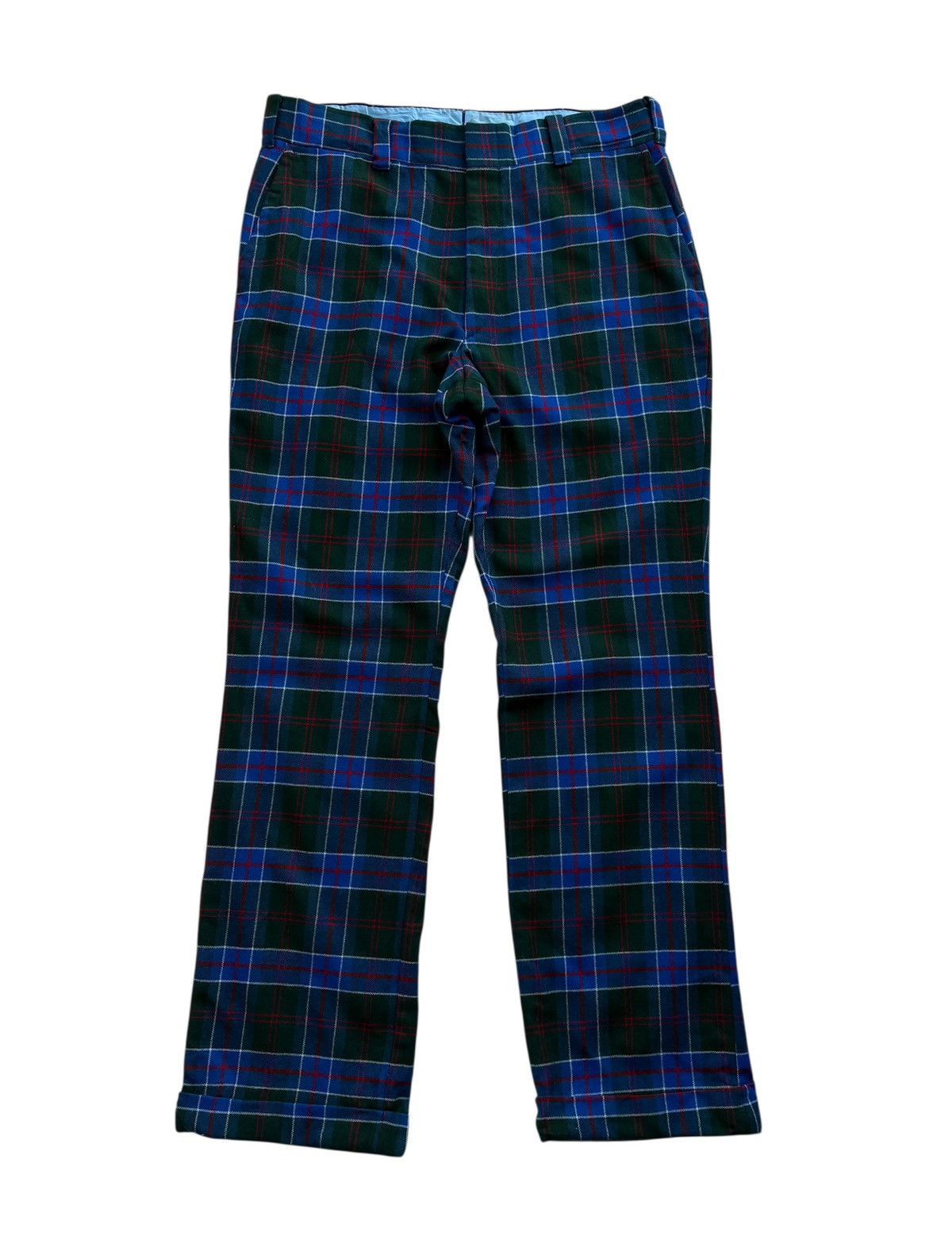 Vintage Vintage Roderick St John’s Checked Tartan Bondage Wool Pants Size US 34 / EU 50 - 1 Thumbnail