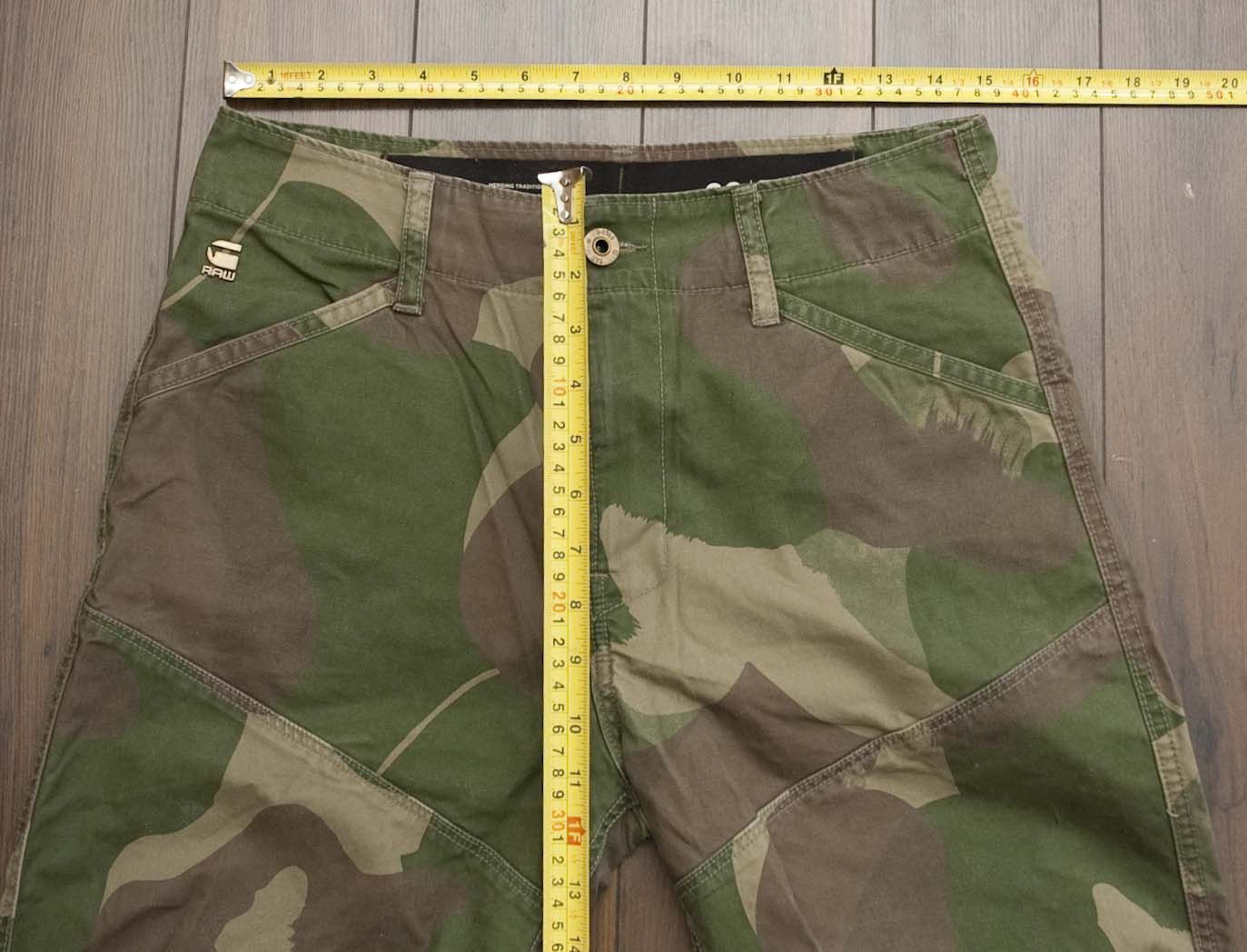 G-Star G Star Pants Rovic 3D Straight Tapered Camo Size 30x27 Size US 30 / EU 46 - 5 Thumbnail