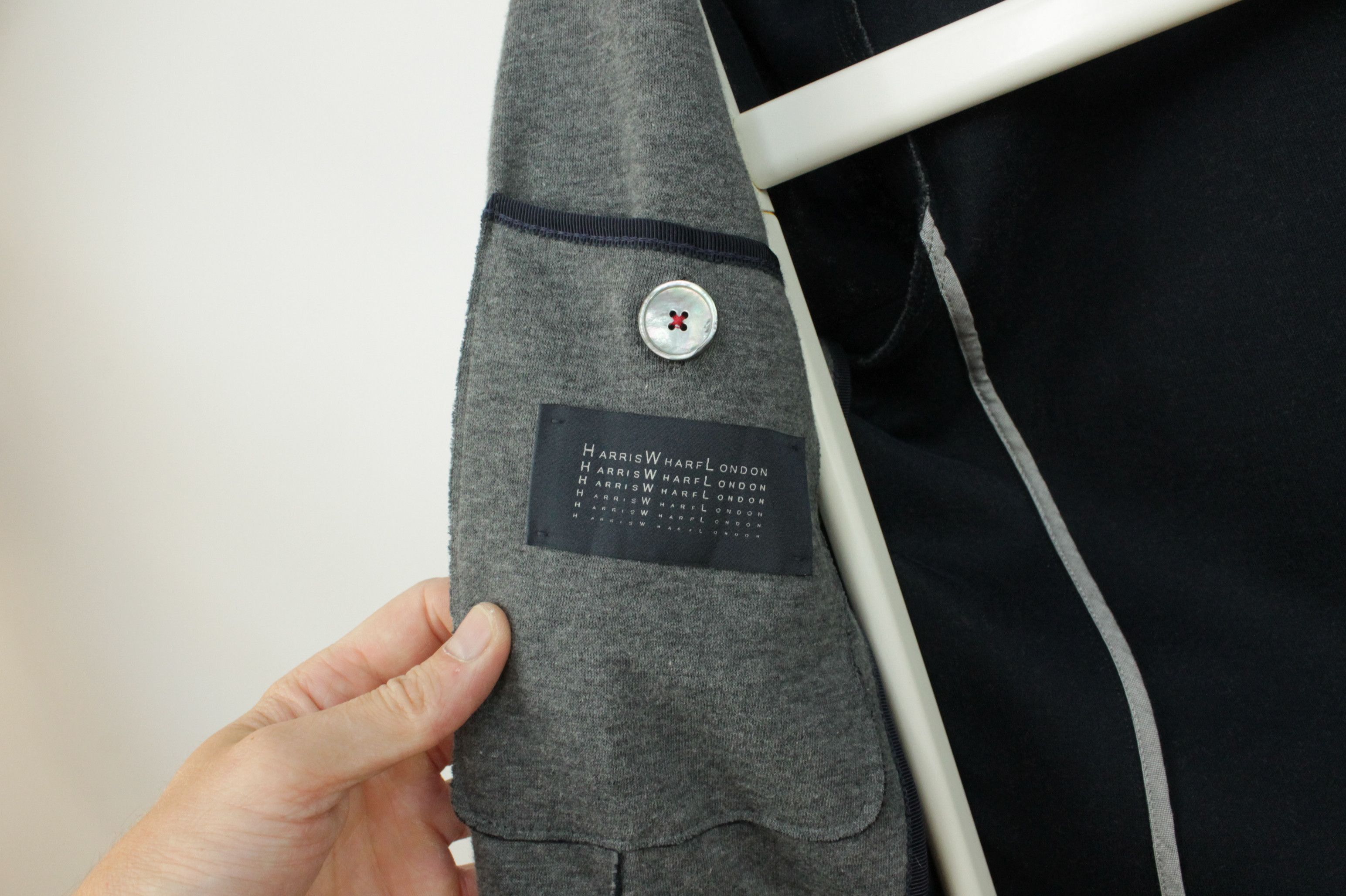 Harris Wharf London Harris Wharf London Unconstructed Cotton Piqué Jacket Size US M / EU 48-50 / 2 - 8 Thumbnail