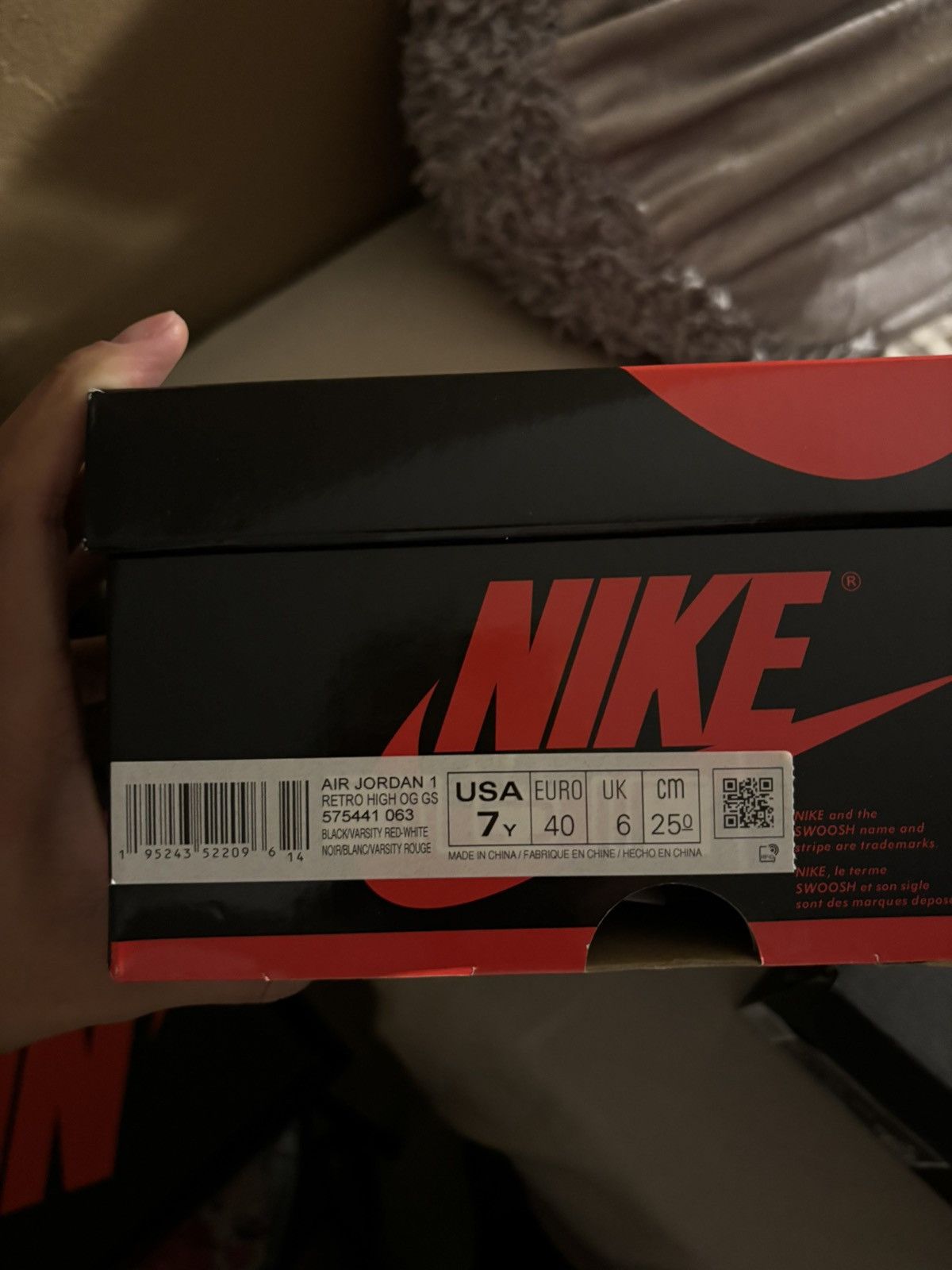 Jordan Brand × Nike Air Jordan 1 Retro High OG ‘Patent Bred’ Size US 7 / EU 40 - 6 Thumbnail