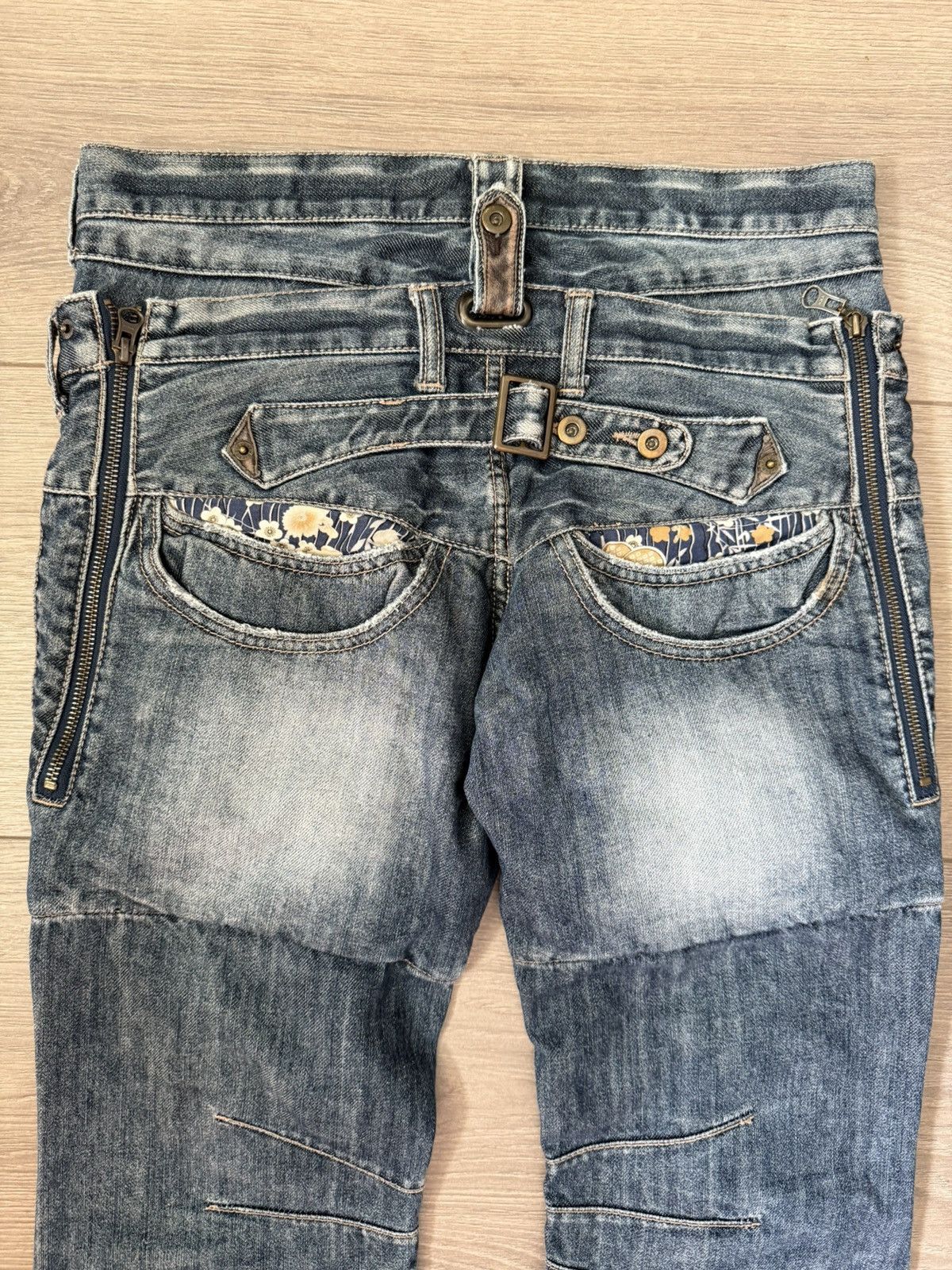 PPFM PPFM DOUBLE WAIST DENIM JEANS Size US 30 / EU 46 - 8 Thumbnail
