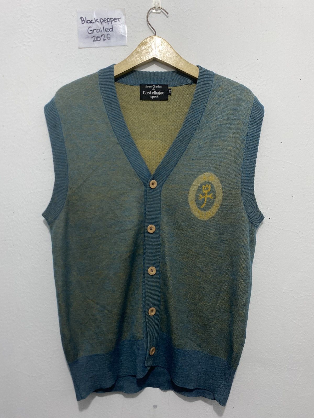 Jean Charles De Castelbajac Jean Charles De Castelbajac Vest Knitwear Size US L / EU 52-54 / 3 - 1 Thumbnail