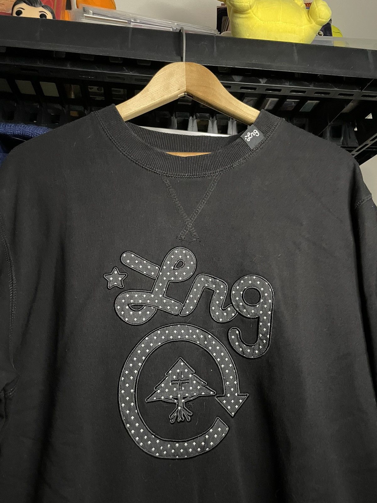 LRG Black LRG Crewneck Sweatshirt Size US M / EU 48-50 / 2 - 2 Thumbnail