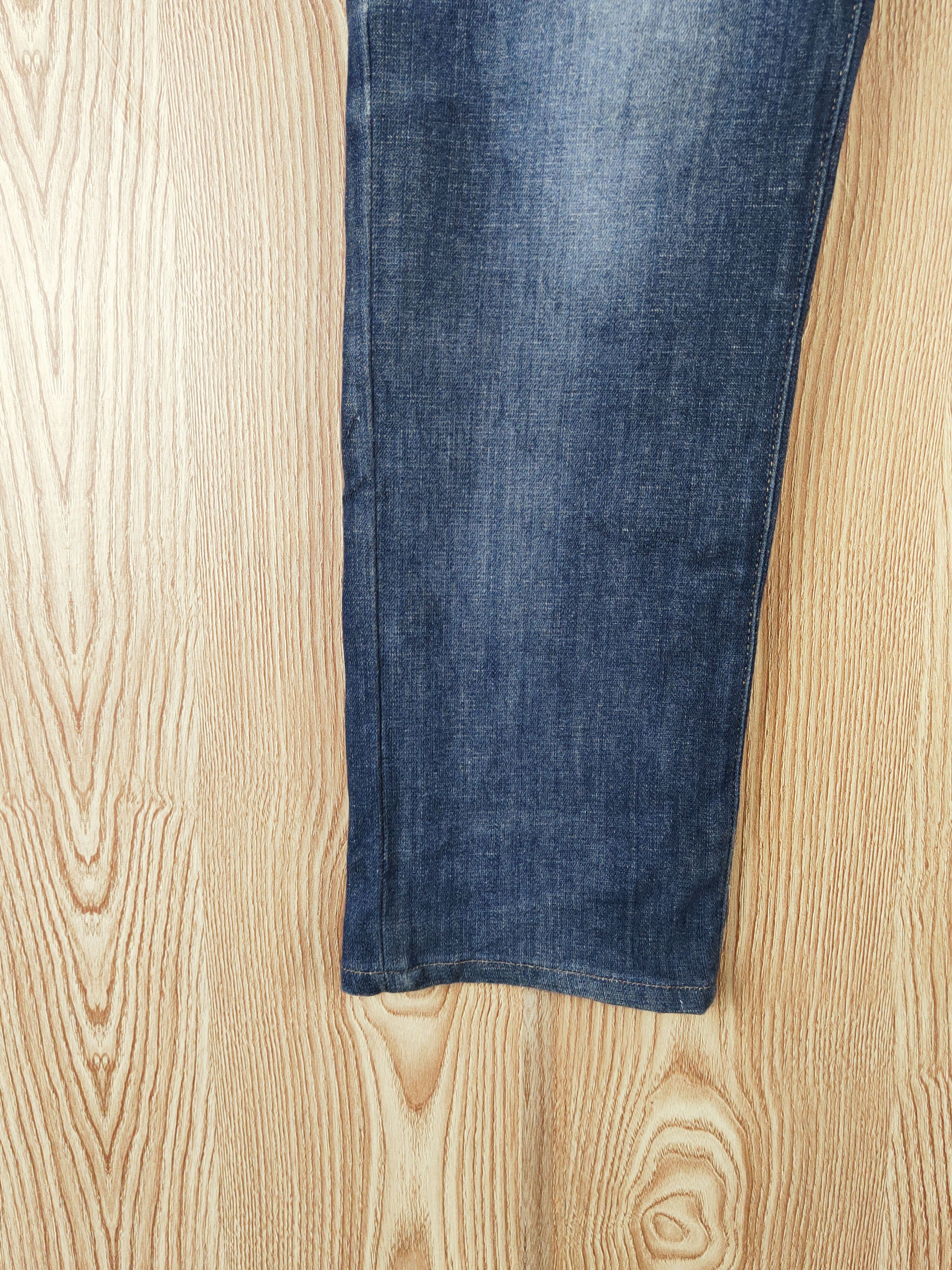 Edwin Edwin vintage Dark Blue Distressed Ripped Jeans #W600 Size US 30 / EU 46 - 4 Thumbnail