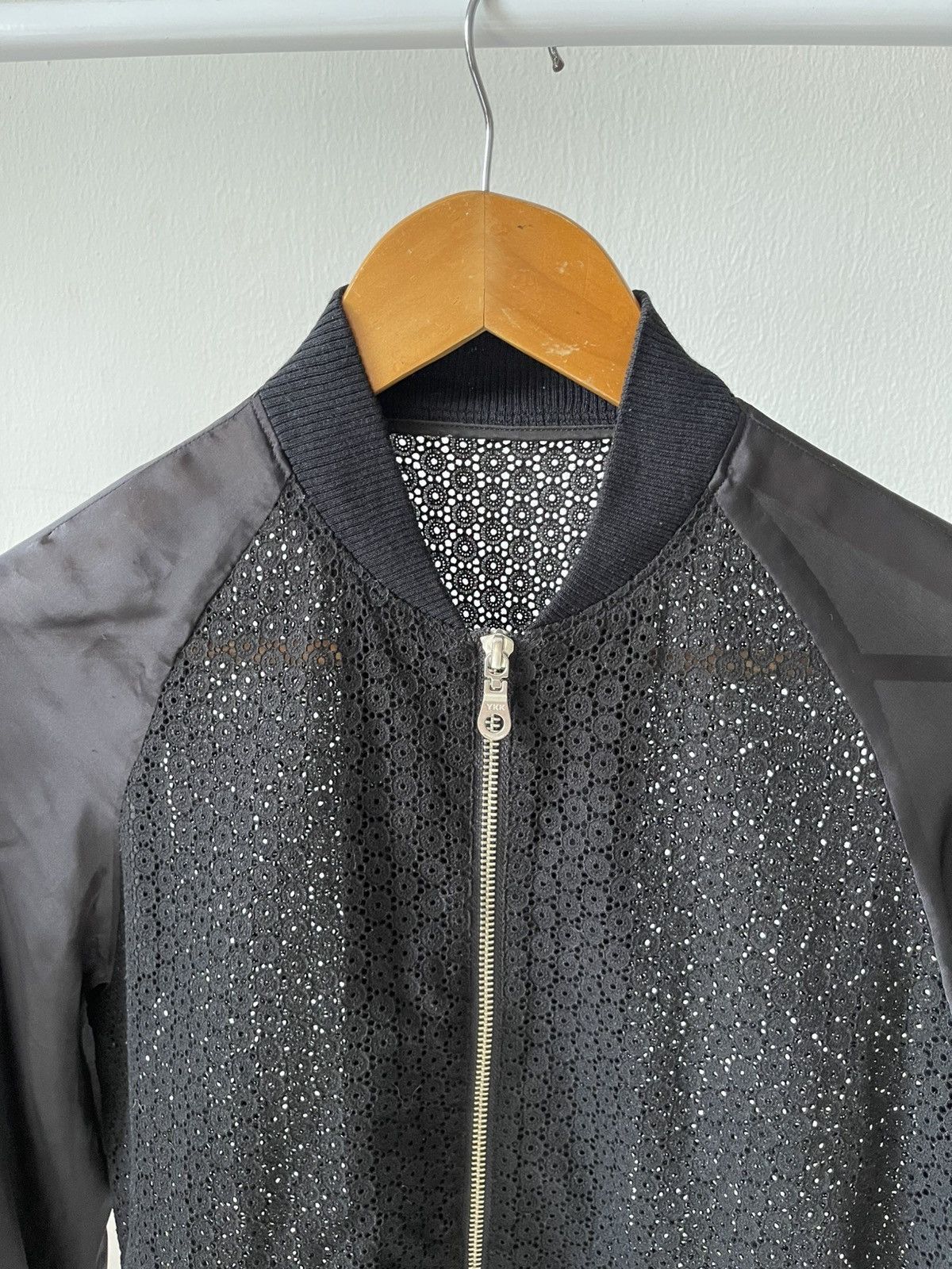 JOHN LAWRENCE SULLIVAN 2000s JohnLawrencesulivan Mesh Bomber Jacket Size US XS / EU 42 / 0 - 3 Thumbnail