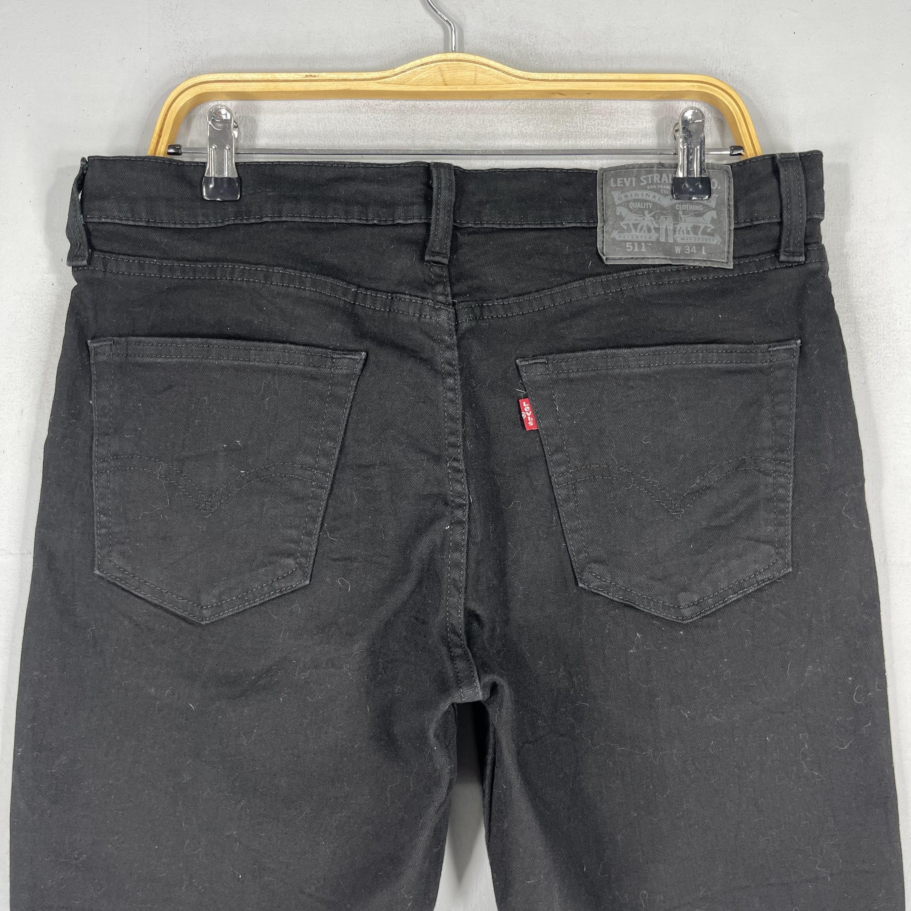 Levi's × Vintage Size 34 Vintage Levis 511 Slim Fit Frayed Hem Shorts Jeans Size US 34 / EU 50 - 8 Thumbnail