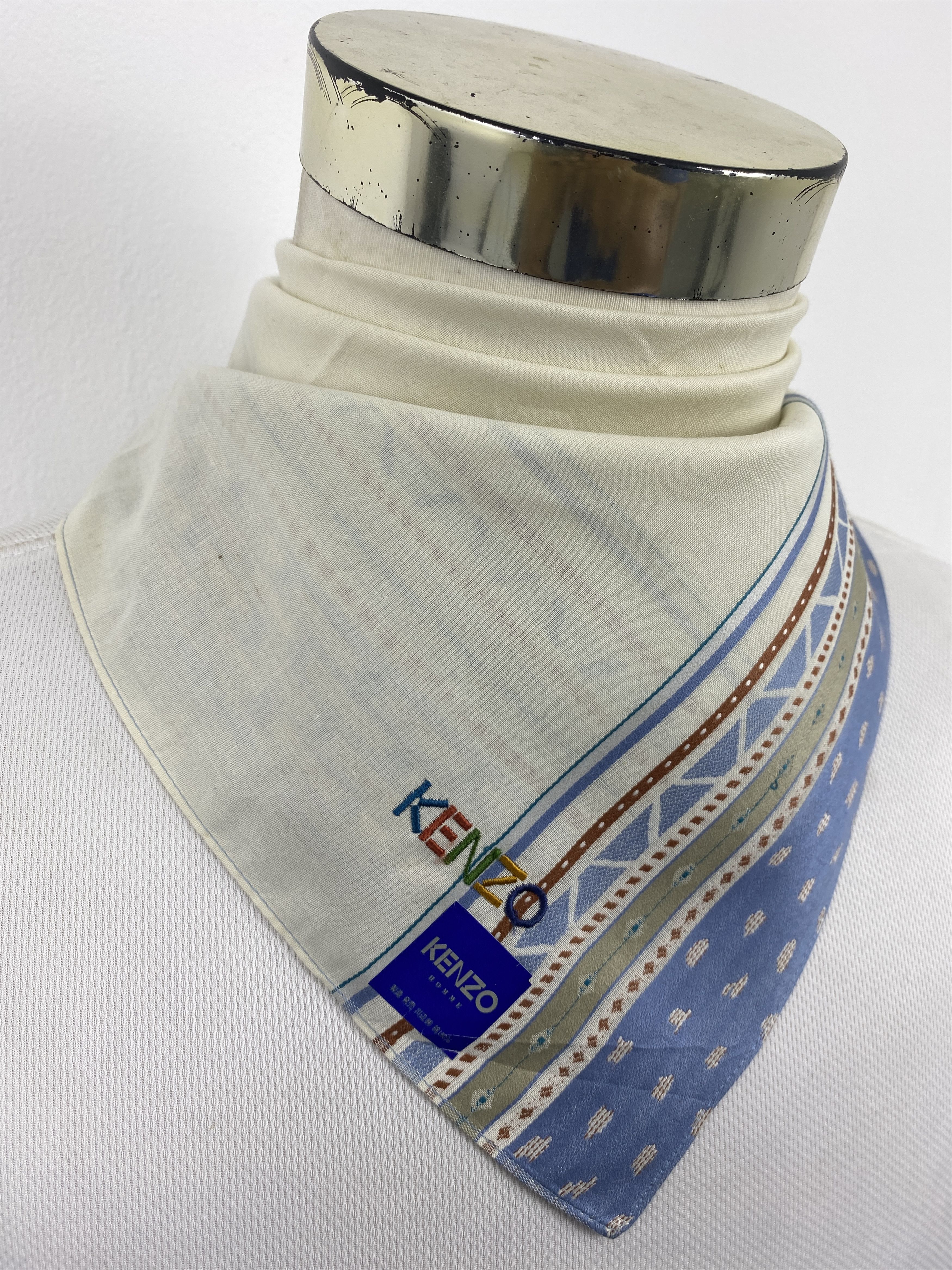 Kenzo Vintage Kenzo Handkerchief / Neckerchief KT0261 Size ONE SIZE - 2 Thumbnail