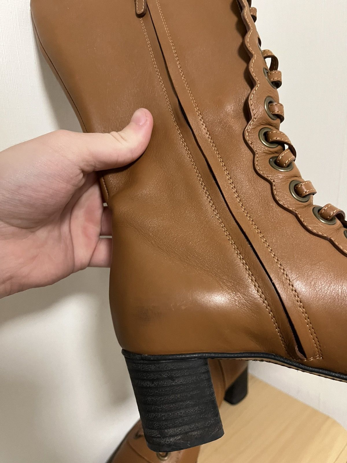 Chloe CHLOÉ Orson Iconic Rare Calf Ankle Boots Size US 8 / IT 38 - 6 Thumbnail