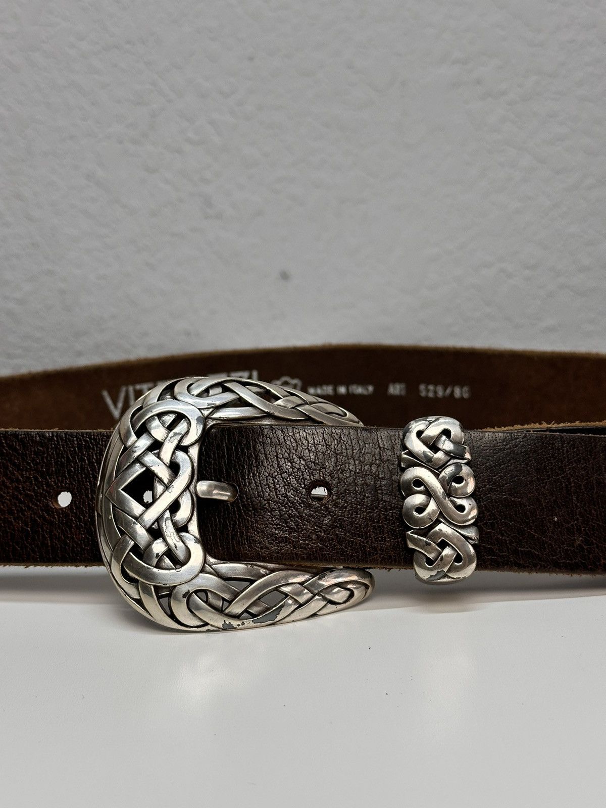 B.B. Simon leather Belt Diesel Style Beauty Beats Hysteric Glamour Y2k Size ONE SIZE - 3 Thumbnail